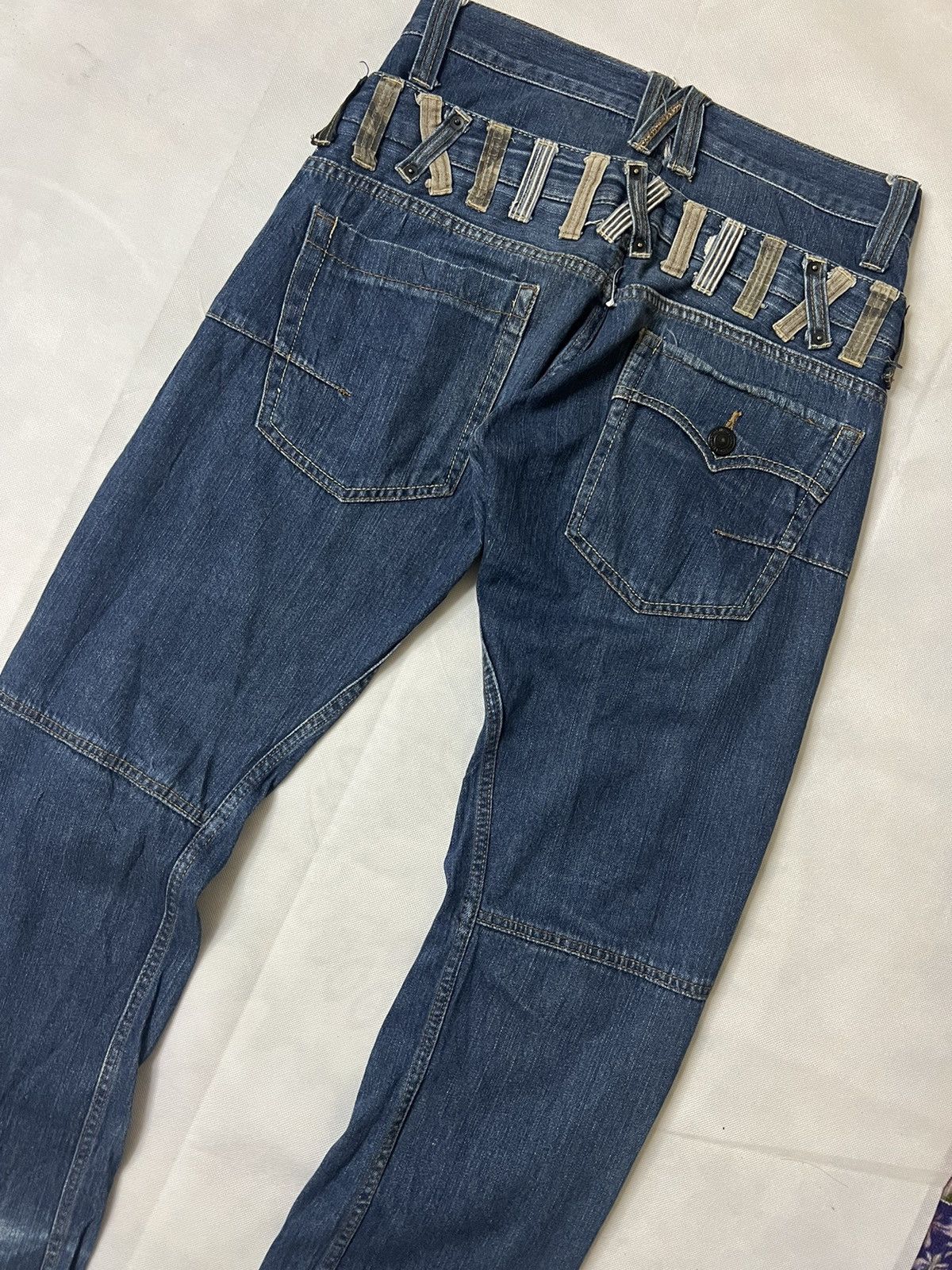 Japanese Brand Double Waist Sunlucas Japanese Brand Vintage Denim Size US 30 / EU 46 - 13 Thumbnail