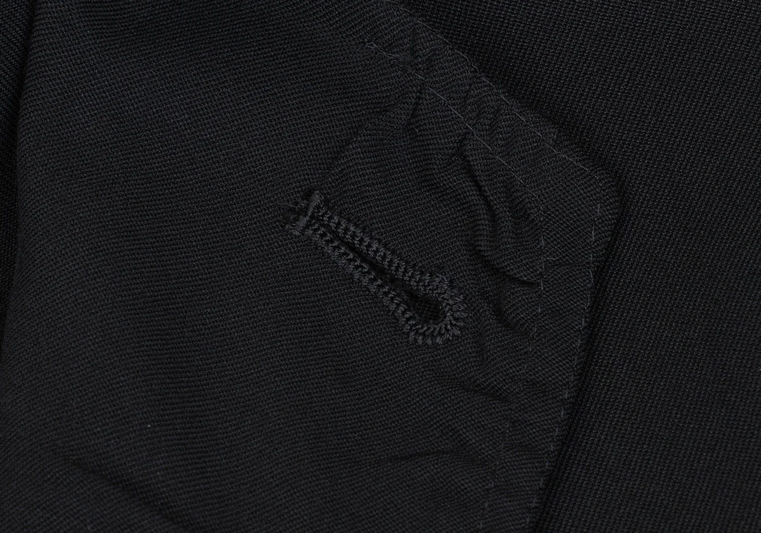 Jean Paul Gaultier Wool Rayon Pleated Jacket in Black Size 48 Size US M / EU 48-50 / 2 - 5 Thumbnail