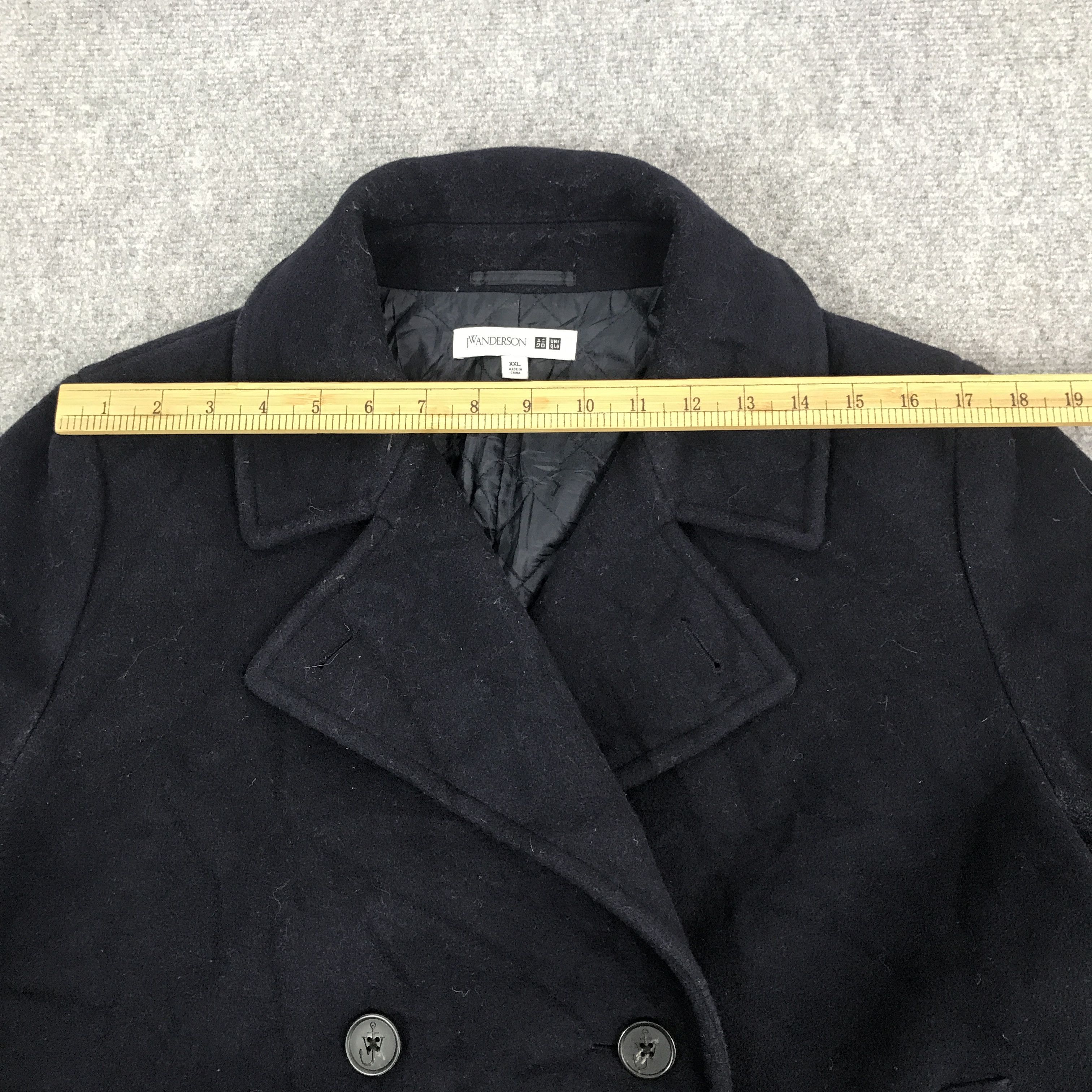 JW Anderson × Japanese Brand × Uniqlo RARE🔥J.W.Anderson Double breasted Wool jacket Size US XL / EU 56 / 4 - 5 Thumbnail