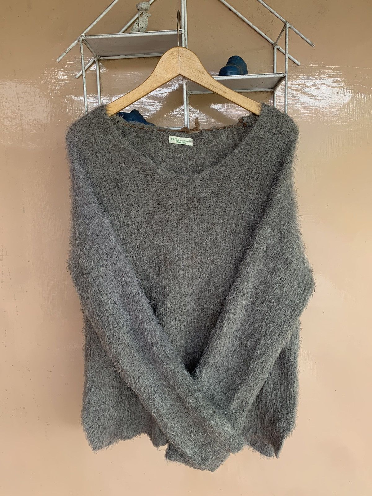 Hysteric Glamour 💥OFFER💥Japanese Mohair Knitted Isseymiyake style Size US L / EU 52-54 / 3 - 4 Thumbnail