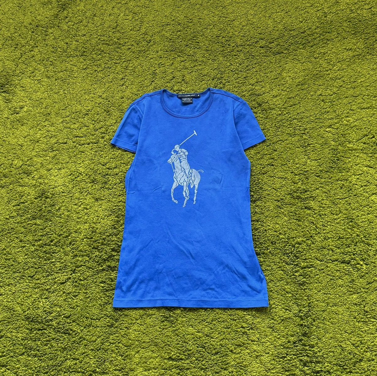 Designer × Polo Ralph Lauren × Vintage Polo Ralph Lauren 2000s vintage big pony logo t-shirt Y2K Size S / US 4 / IT 40 - 1 Thumbnail
