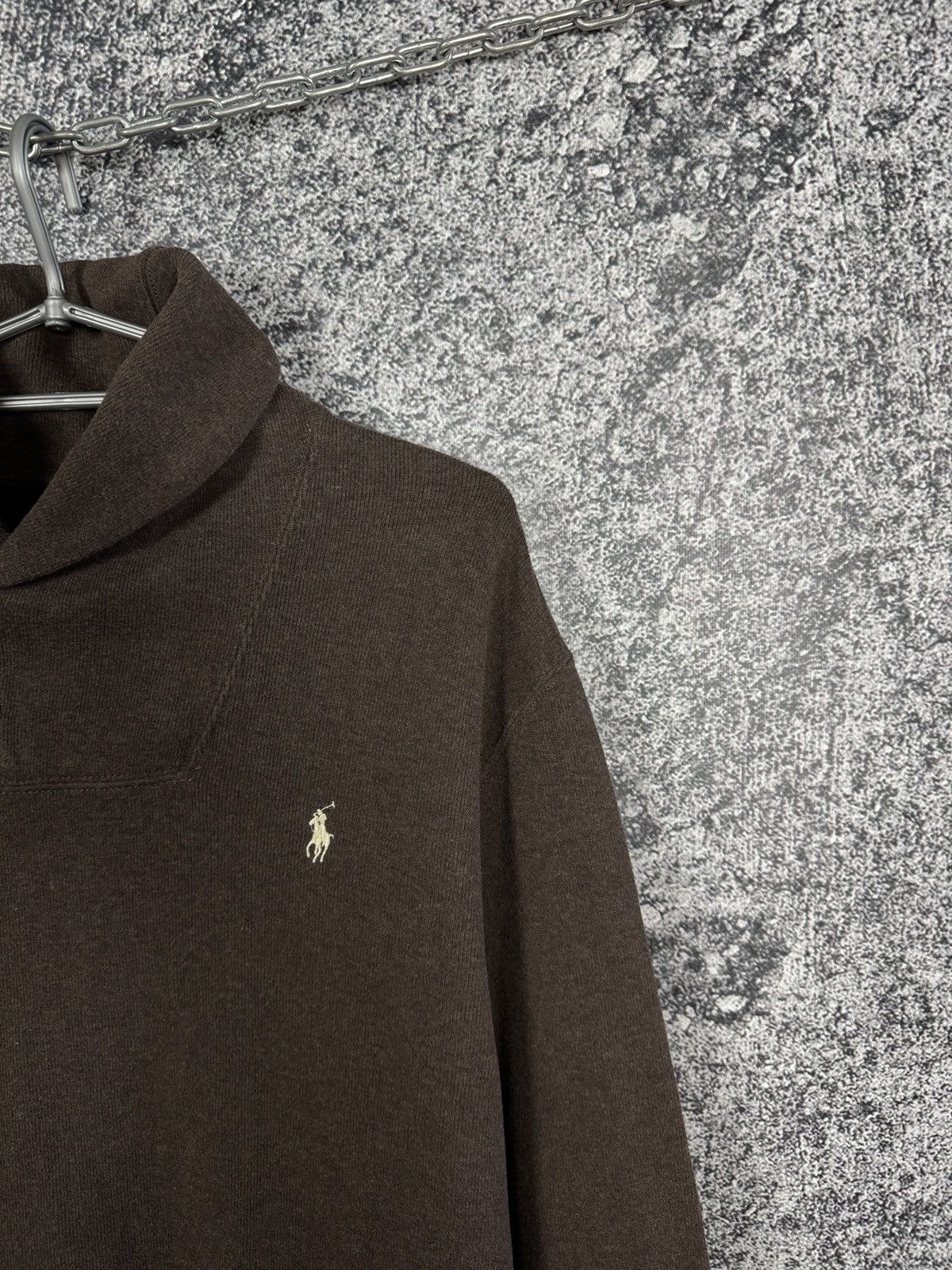 Polo Ralph Lauren Polo Ralph Lauren Shawl Pullover Sweatshirt Vintage Size L Size US L / EU 52-54 / 3 - 2 Thumbnail