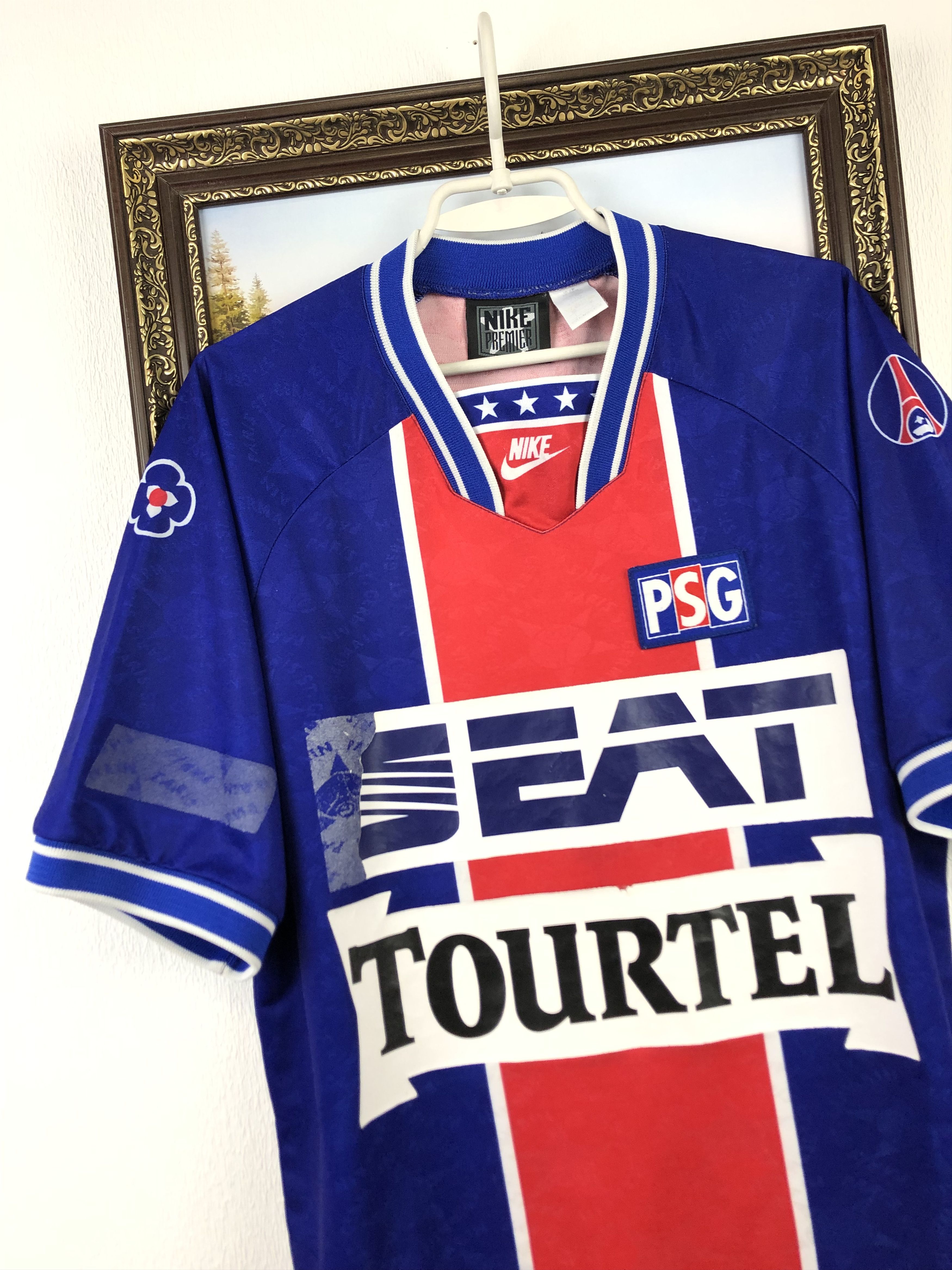 Nike Paris Saint-Germain football shirt 1994 Soccer Nike Jersey Size US L / EU 52-54 / 3 - 3 Thumbnail