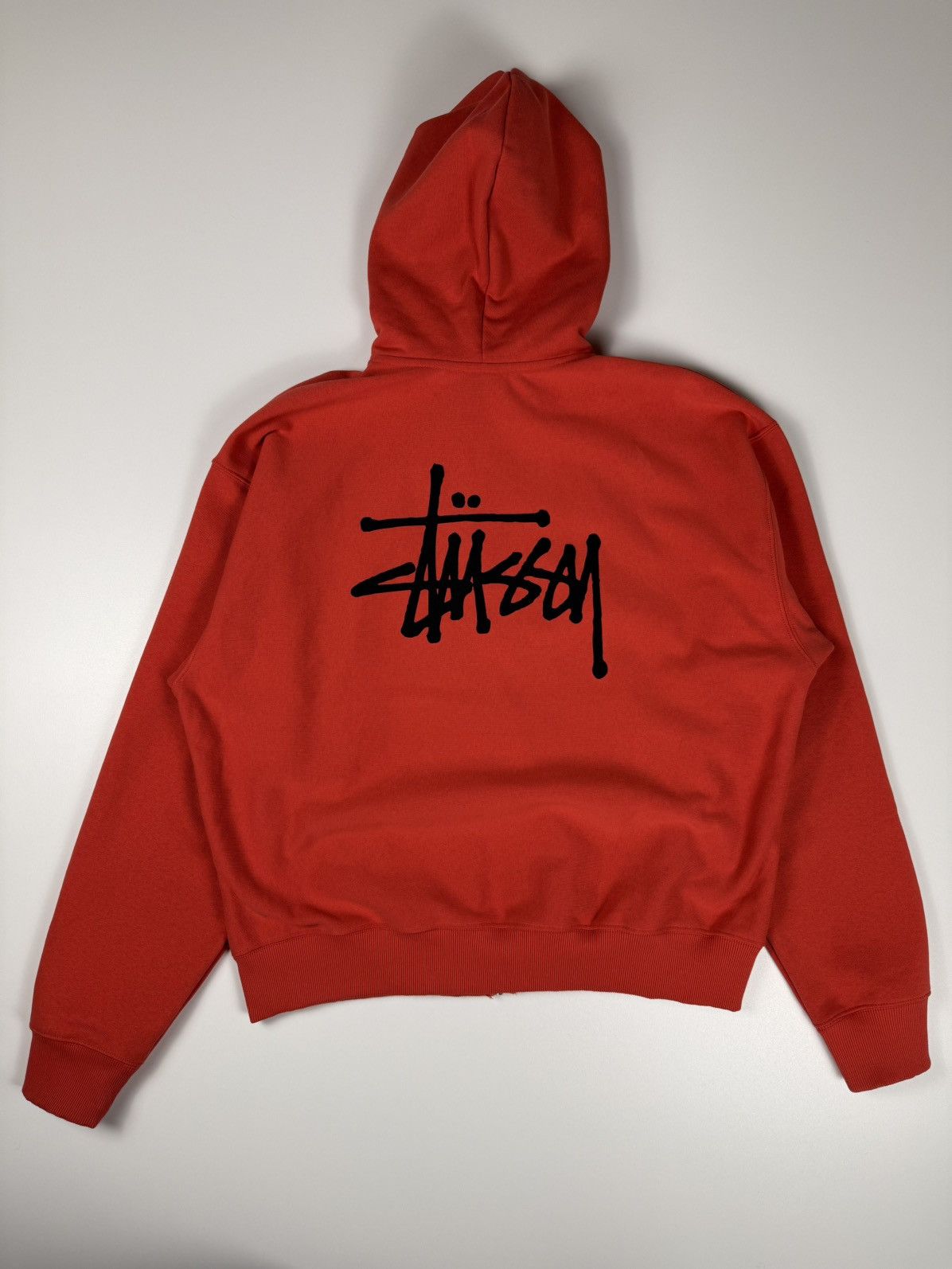 Stussy Stussy Script Zip Up Hoodie Size US XXL / EU 58 / 5 - 1 Thumbnail
