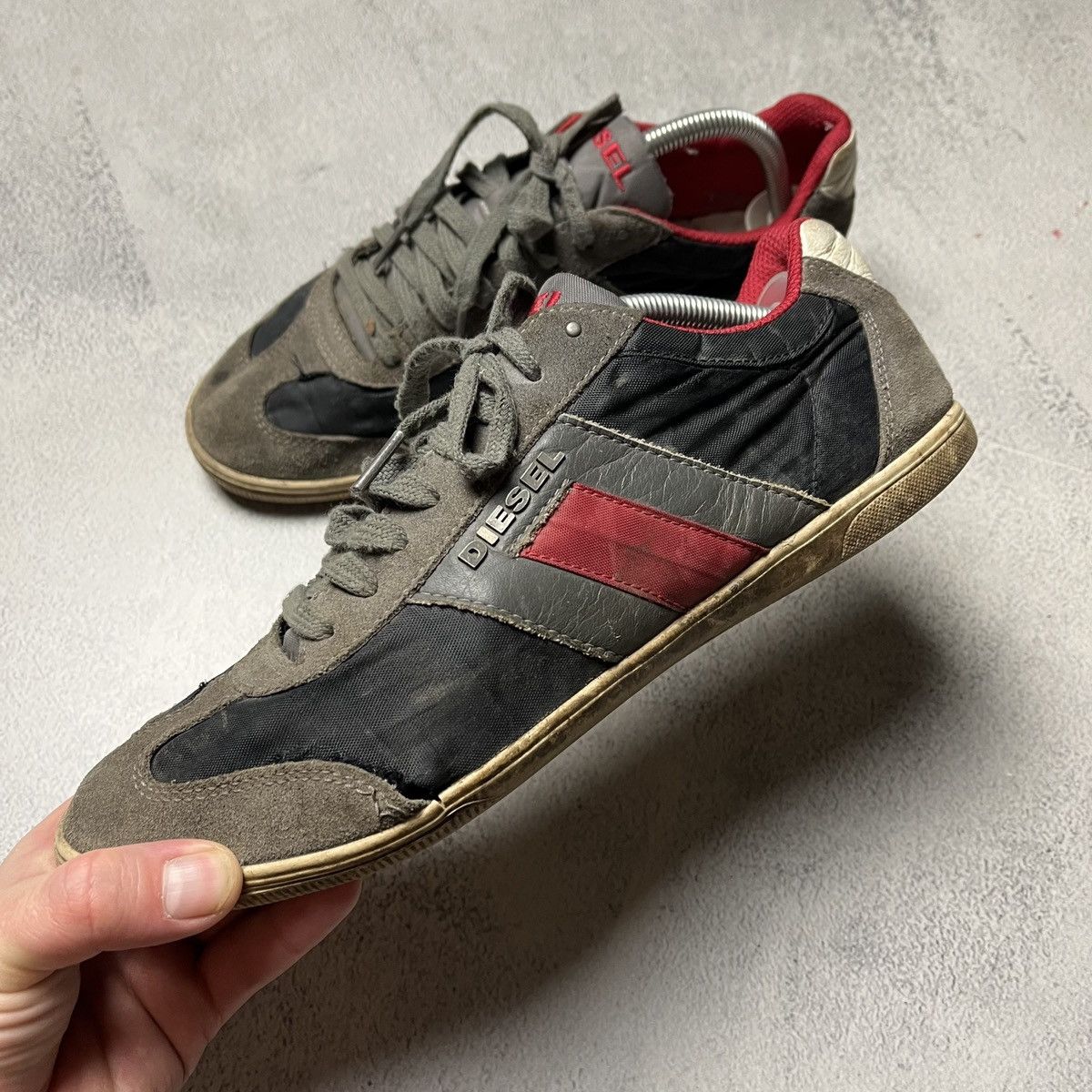 Diesel × Vintage Vintage Lounge Diesel Industry ASICS style y2k sneakers Size US 9 / EU 42 - 6 Thumbnail