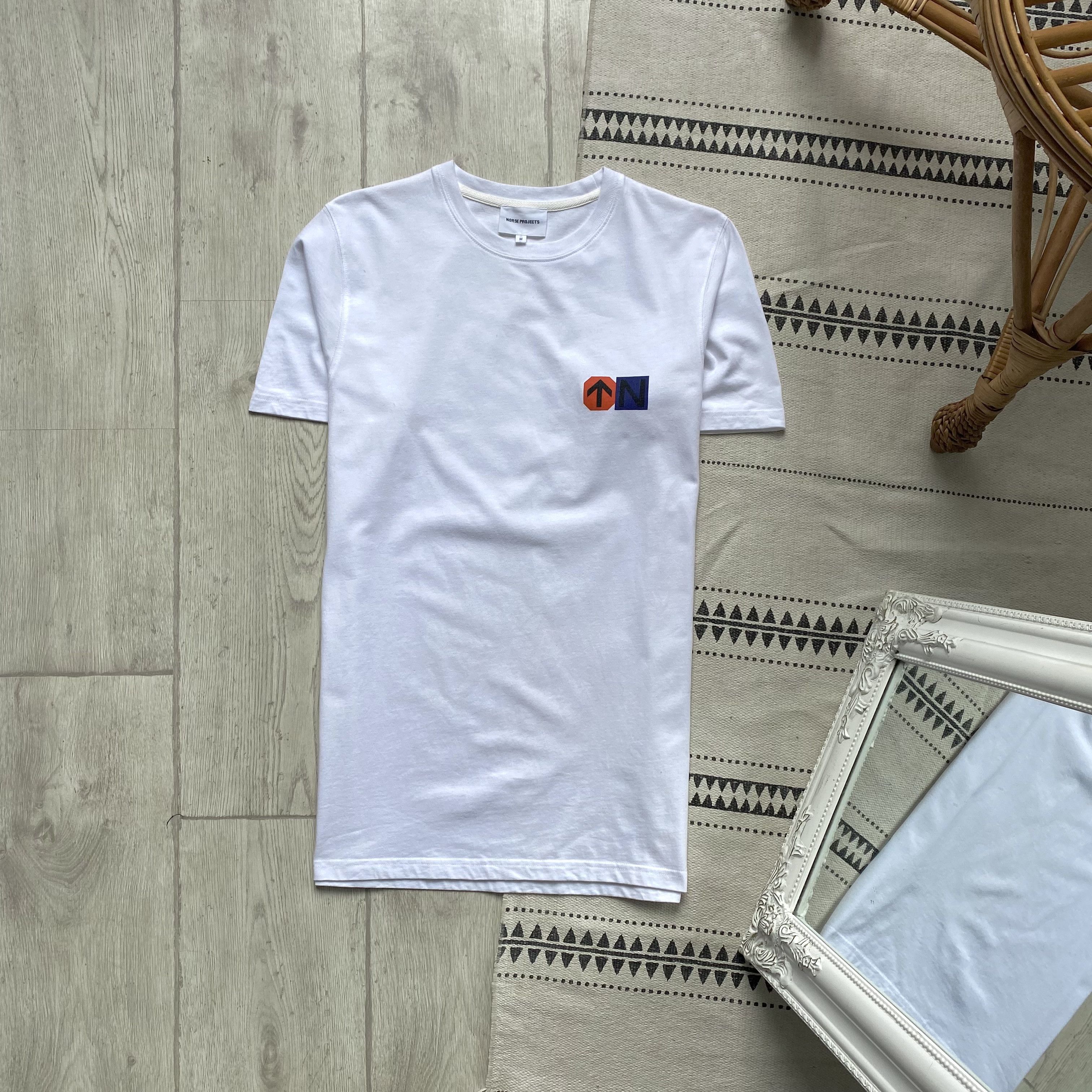 Norse Projects Norse Projects Tee White printed Sreetwear Size US M / EU 48-50 / 2 - 1 Thumbnail