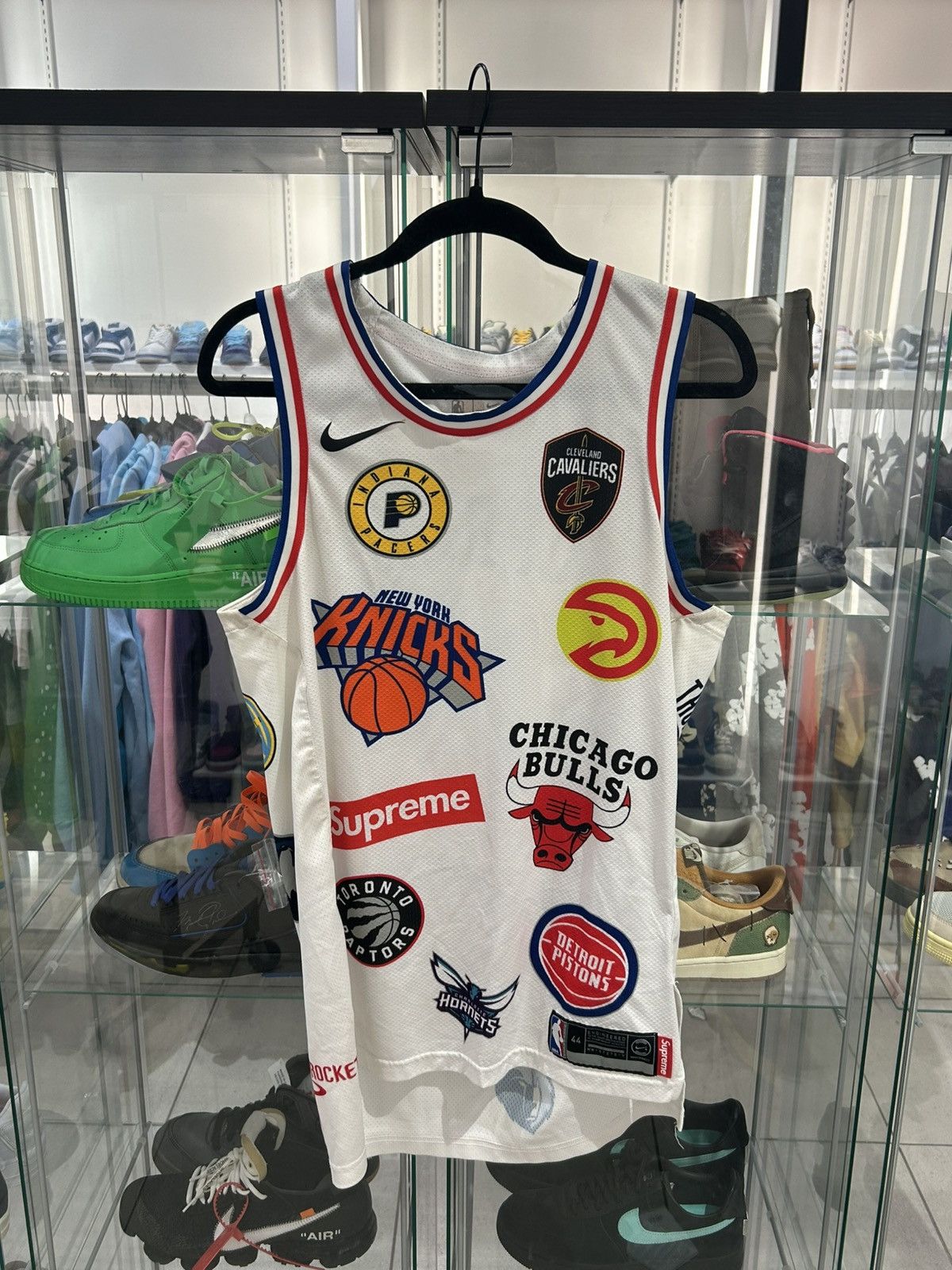 NBA × Supreme Supreme NBA team jersey white Size US M / EU 48-50 / 2 - 1 Thumbnail