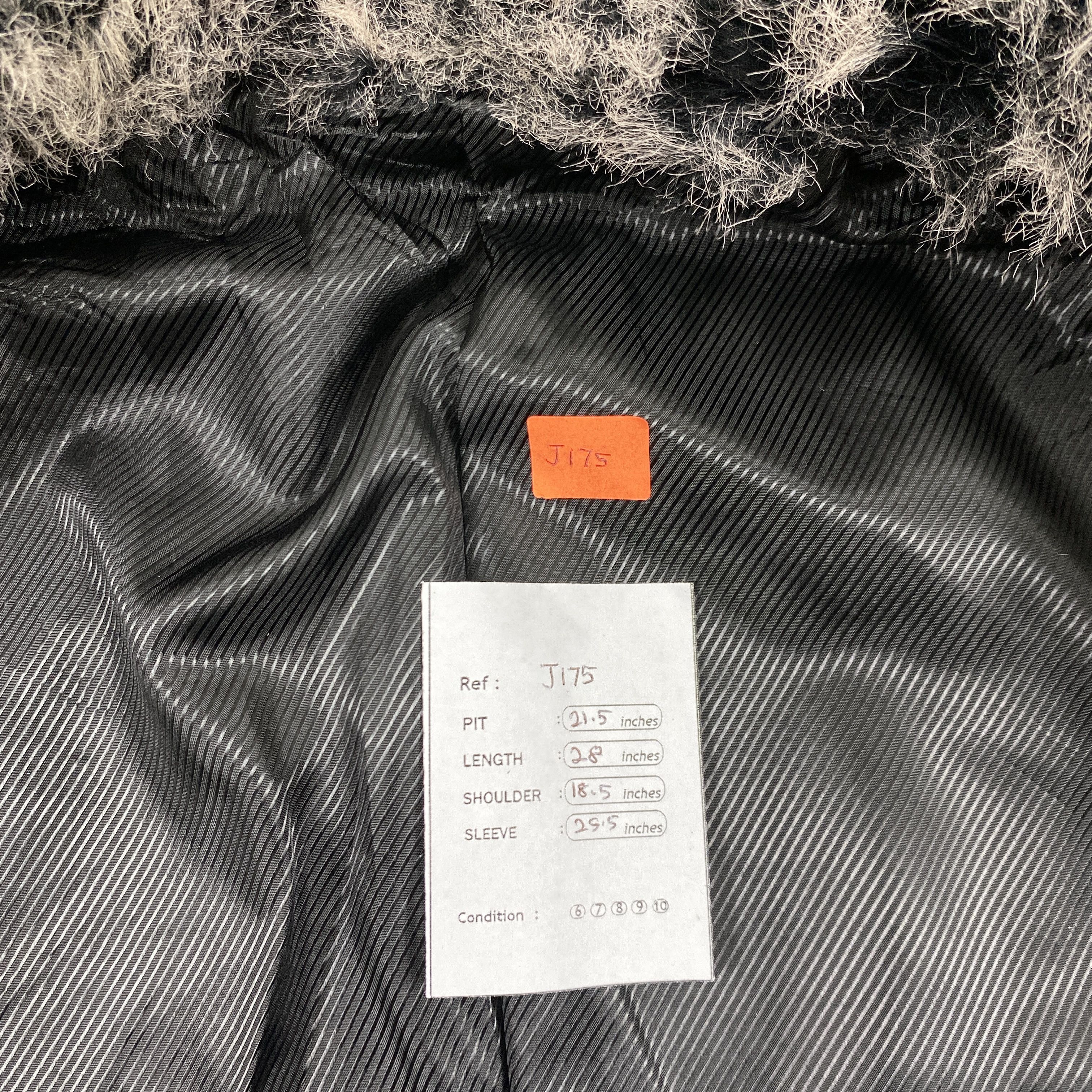 If Six Was Nine Louis Chavlon Faux Fur Jacket Kmrii Backlash Style -J175 Size US M / EU 48-50 / 2 - 7 Thumbnail
