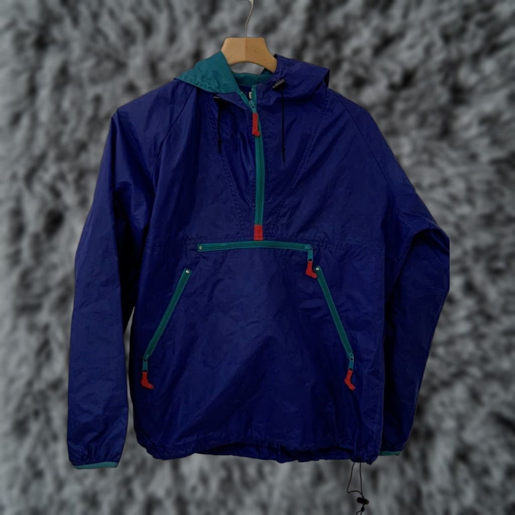 Sierra Designs VINTAGE Sierra Designs 1/4 Zip Pullover Windbreaker Jacket Blue Medium Mens 90s Size US M / EU 48-50 / 2 - 1 Thumbnail