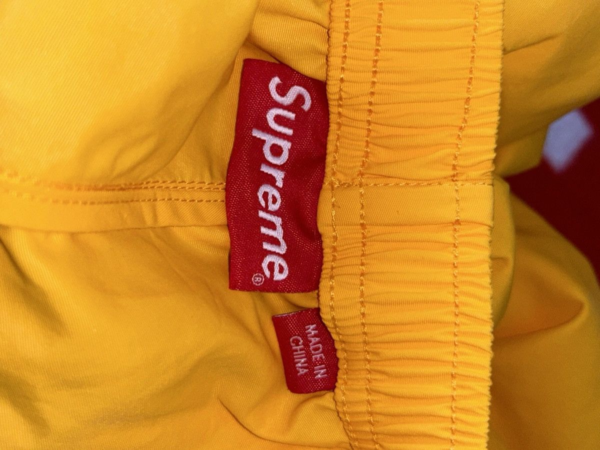 Supreme Supreme Full Zip Baggy Warm Up Pant Yellow SS23 Medium NEW Size US 34 / EU 50 - 6 Thumbnail
