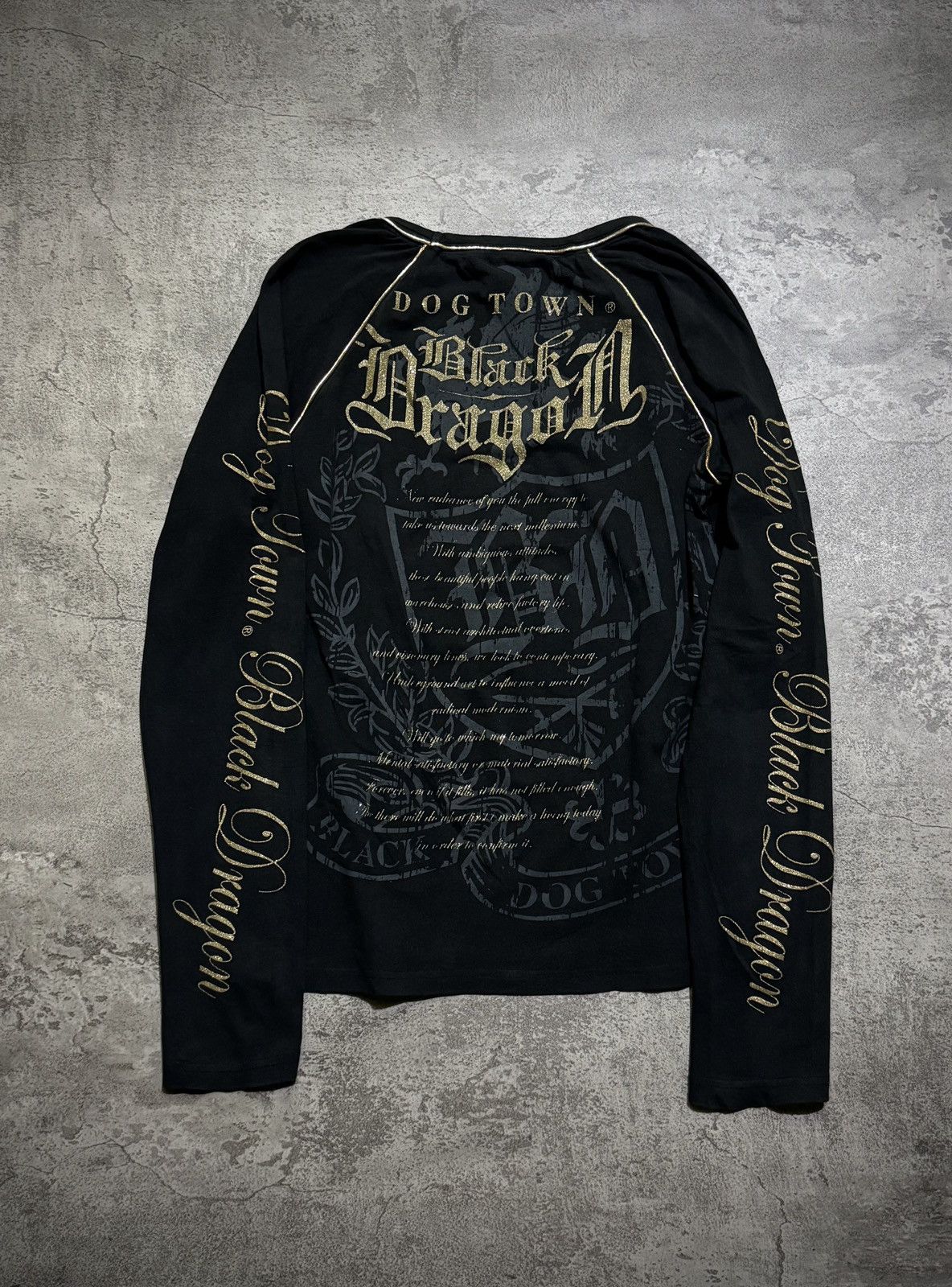 Dogtown Y2k Dogtown Poem Grunge Ifsixwasnine Longsleeve Size US M / EU 48-50 / 2 - 1 Thumbnail