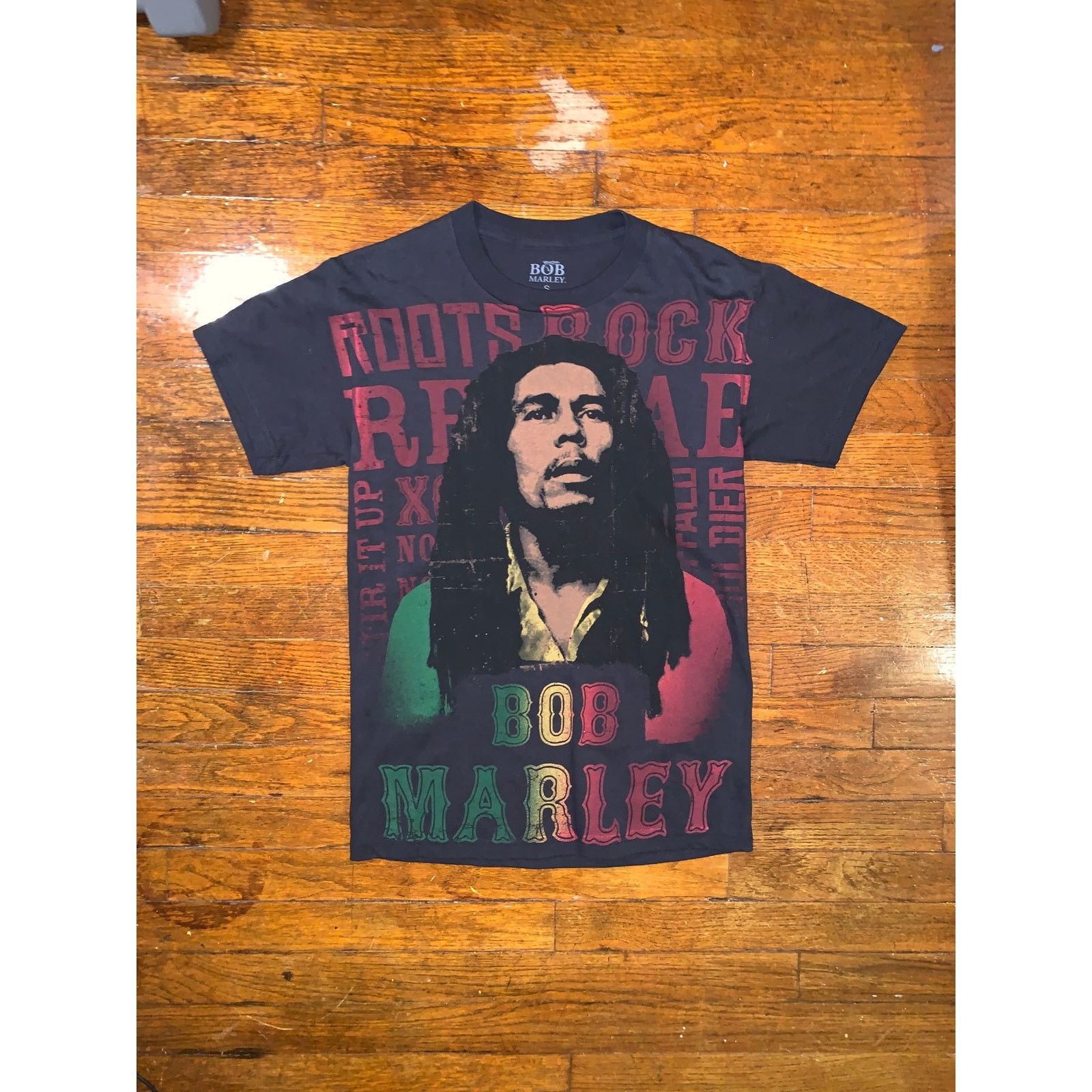 Band Tees × Bob Marley Bob Marley Roots Rock Reggae T Shirt Small Black Graphic Tee Size US S / EU 44-46 / 1 - 3 Thumbnail