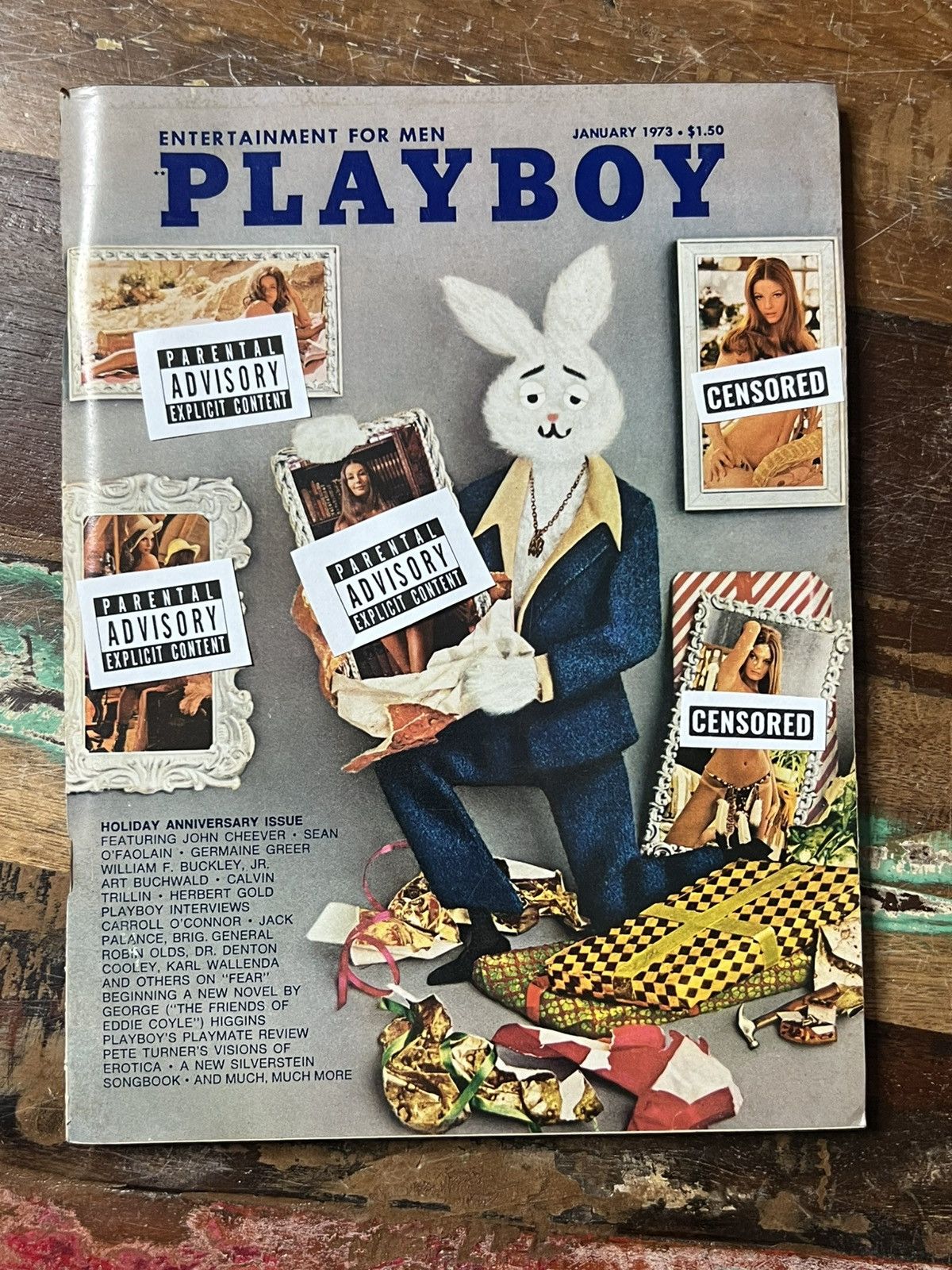 Vintage Playboy Magazine - January 1973 - Entertainment For Men Size ONE SIZE - 1 Thumbnail