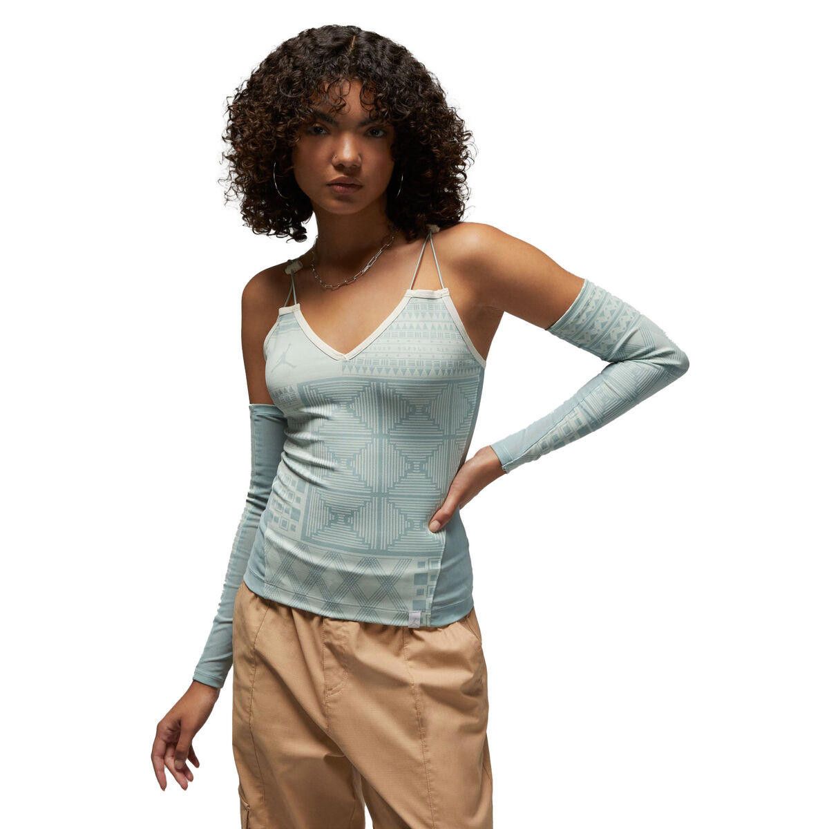 Designer Jordan Women’s Bephies Beauty Supply Tank Top Dusty Sage Size ONE SIZE - 1 Thumbnail