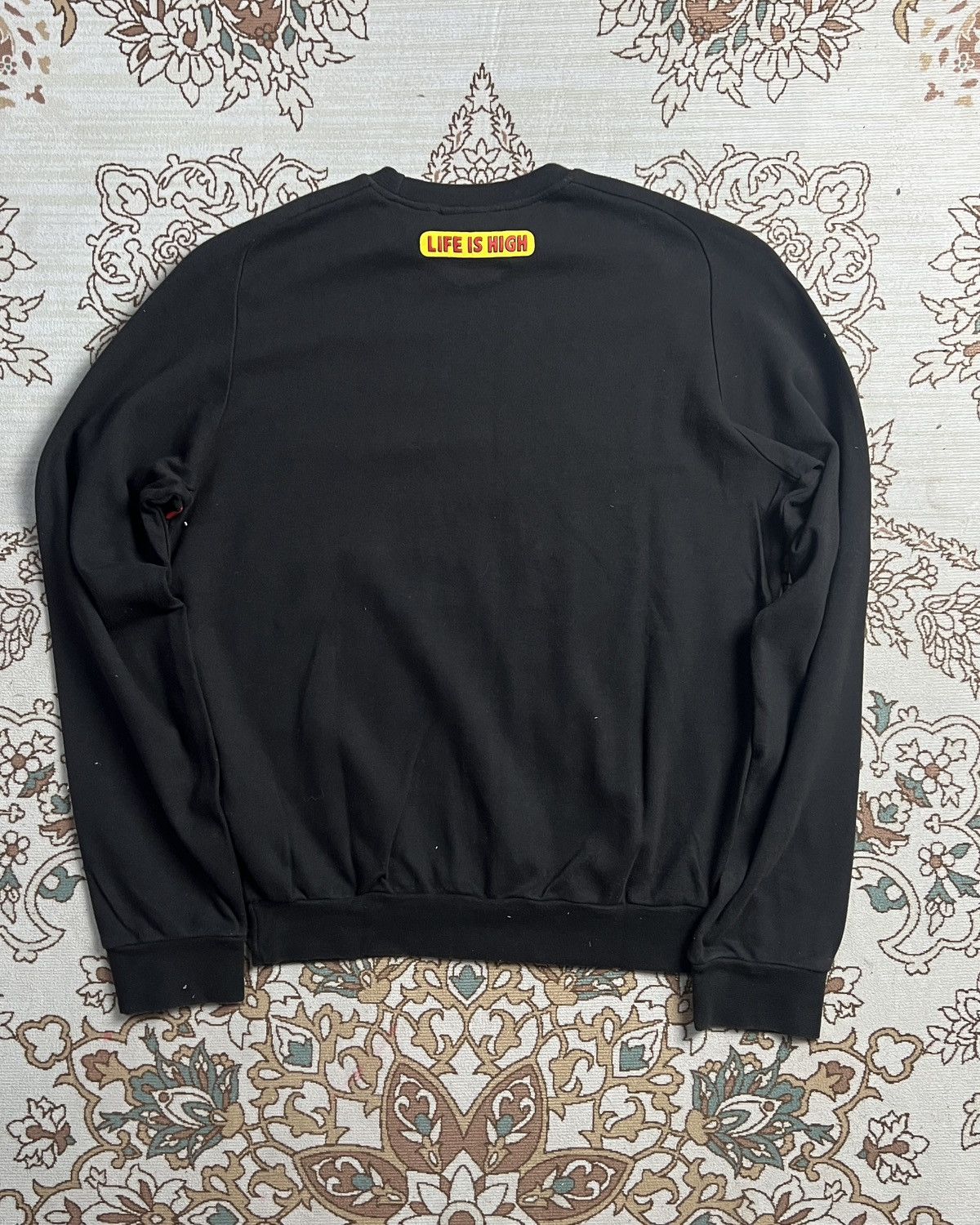 W&LT W&LT 90s “Puk Puk Says Life is High” Sweater Size XS / US 0-2 / IT 36-38 - 4 Thumbnail