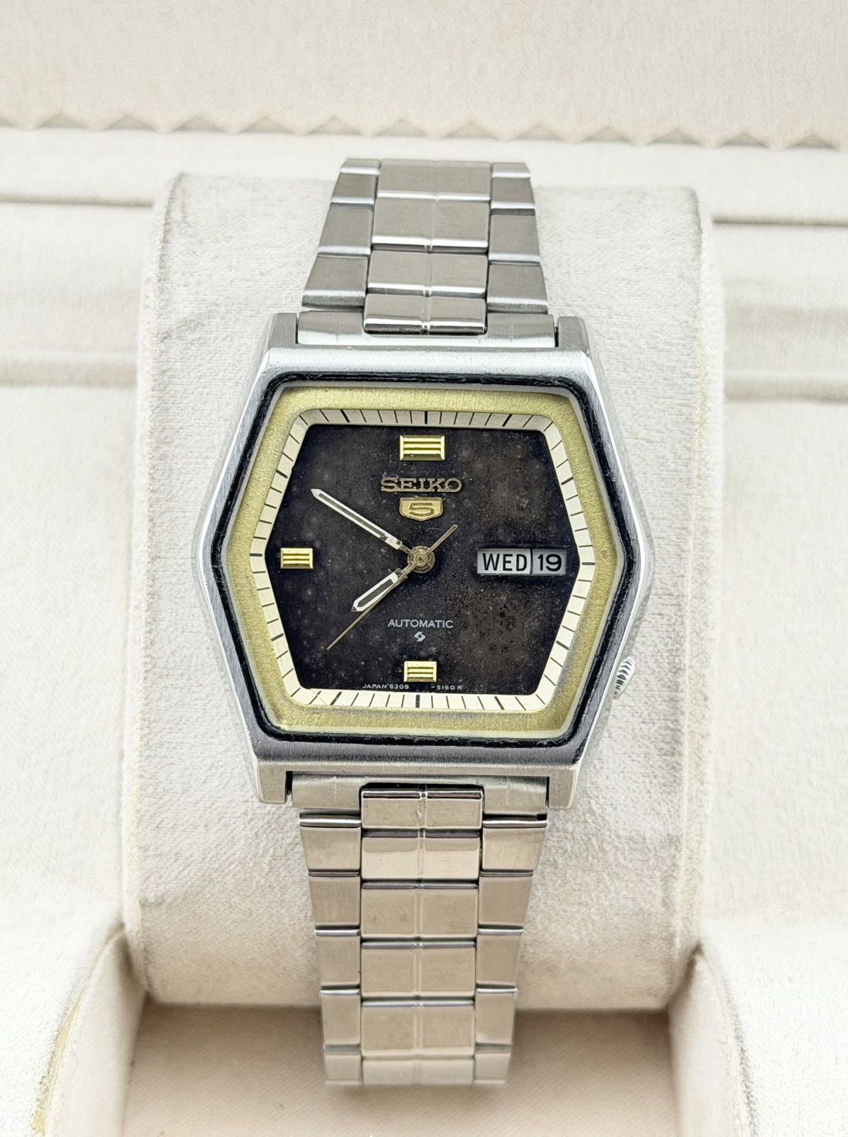 Seiko Seiko 5 Automatic Patina Dial Vintage Watch Size 36 - 1 Thumbnail