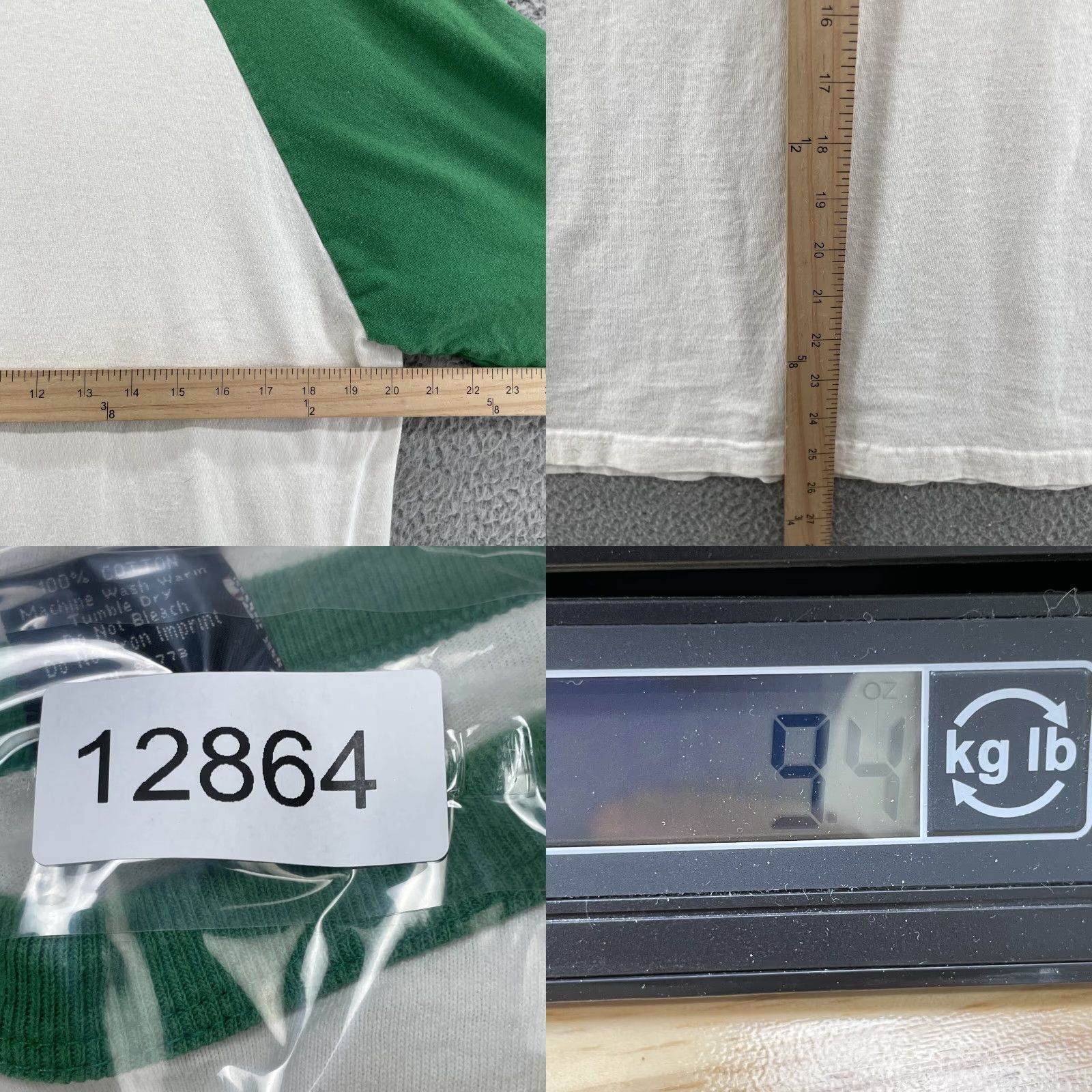 O'Neill VINTAGE O'Neill Baseball Tee Men's Med Green Skater Sportswear Streetwear Surfer Shirt Size US M / EU 48-50 / 2 - 8 Thumbnail