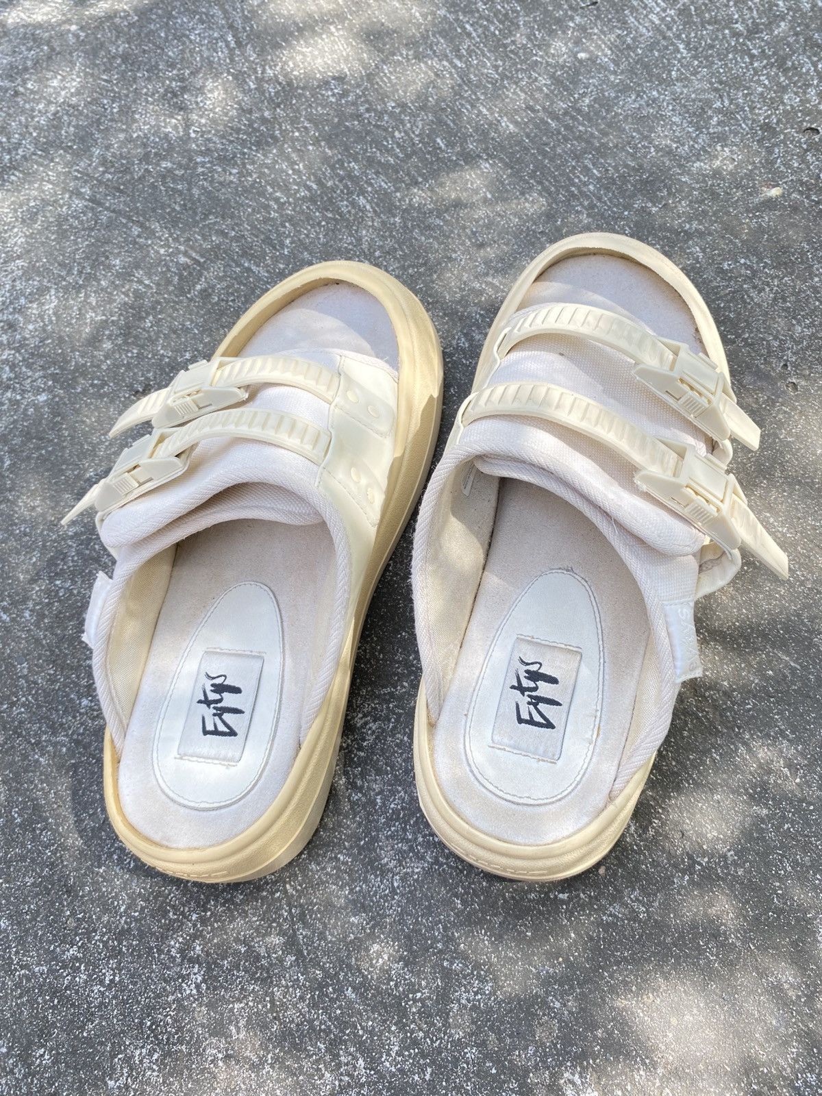 Designer Eytys Tech Strap Slide Sandals Size US 9 / EU 42 - 14 Thumbnail