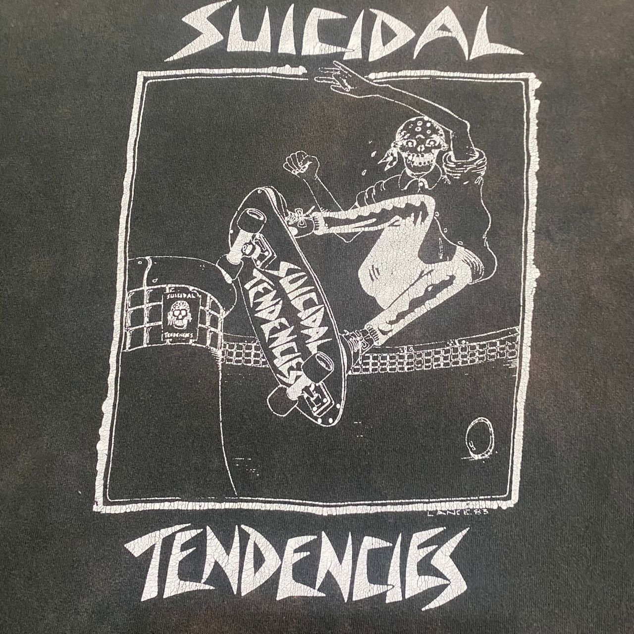 Band Tees Vintage 90s Suicidal Tendencies Punk Band Tshirt Size US L / EU 52-54 / 3 - 3 Thumbnail
