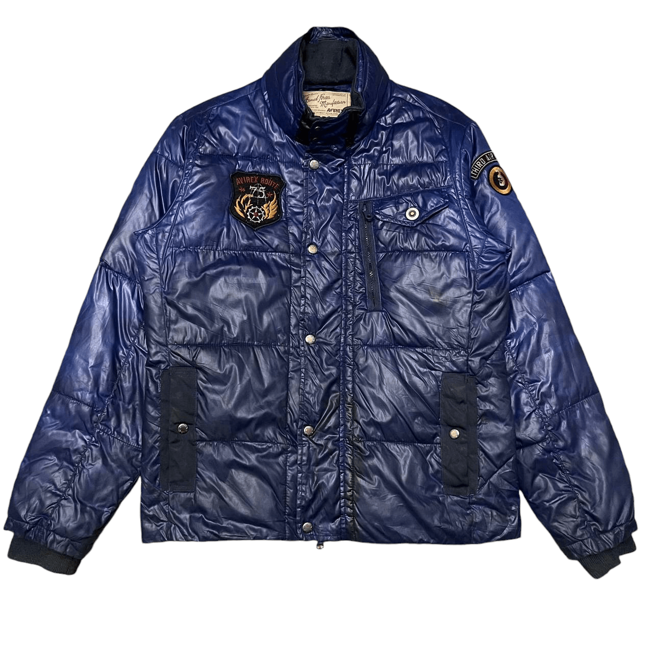 Avirex Vintage Avirex Aero Service Puffer Jacket Size US L / EU 52-54 / 3 - 5 Thumbnail