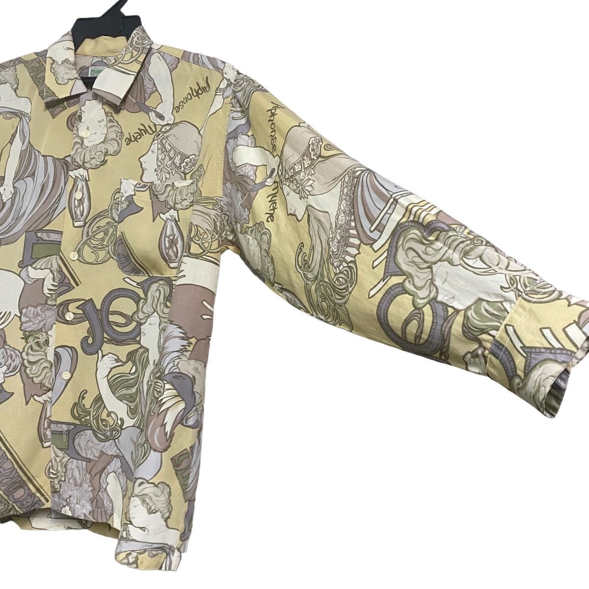 Art Comes First Vintage Alphonse Mucha Documents Decoratifs Art Shirt Size US M / EU 48-50 / 2 - 6 Thumbnail