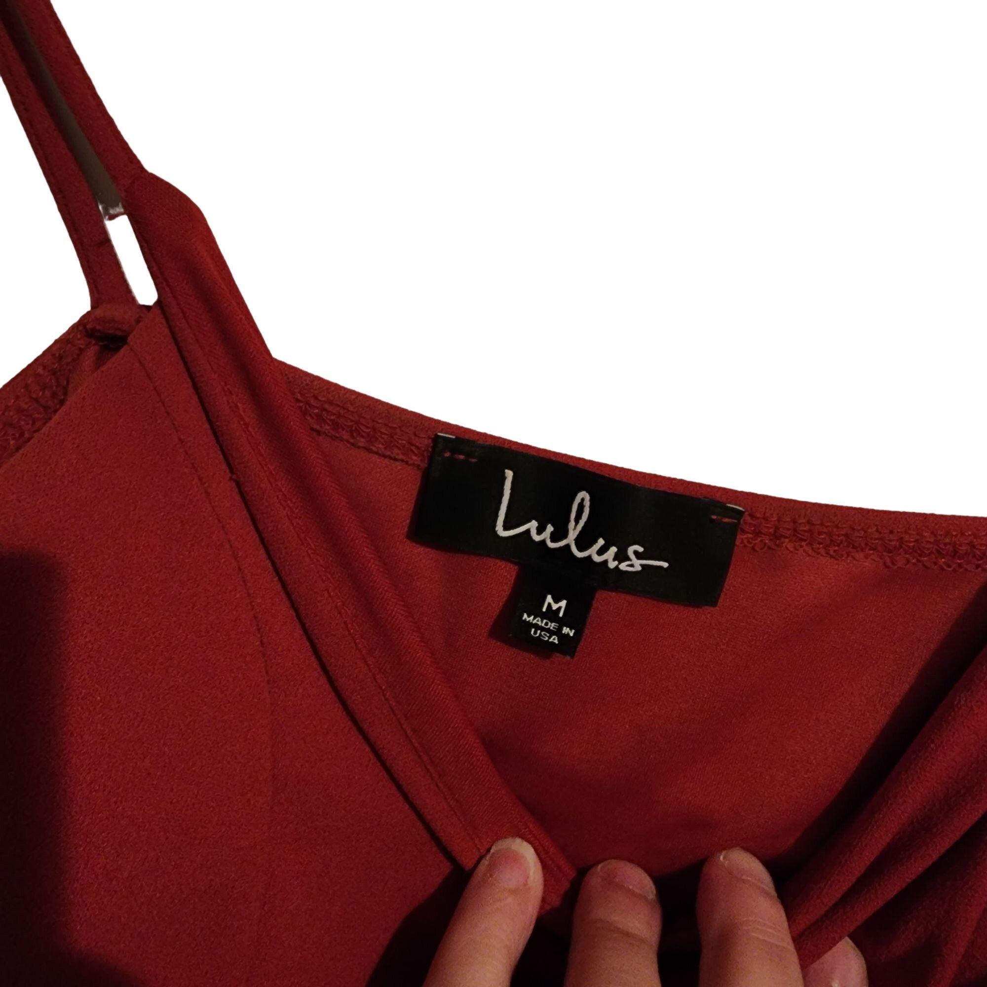Lulus Lulu's Forever Your Girl Red Mini Dress Womens Size Medium Size M / US 6-8 / IT 42-44 - 4 Thumbnail