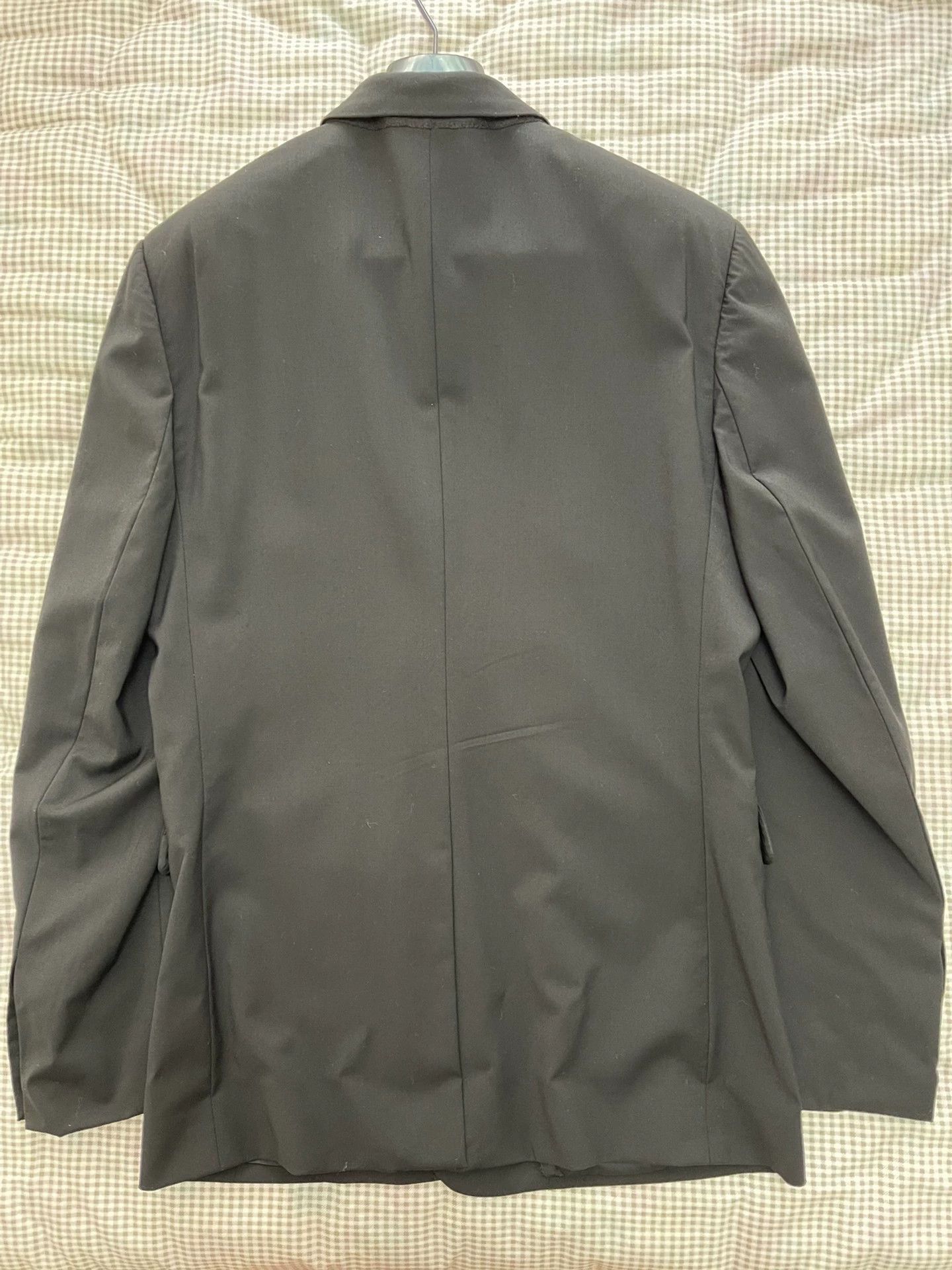 Dior Dior Atelier Basic Regular Fit 100% Wool Black Suit 54 Men's Size 54R - 2 Thumbnail