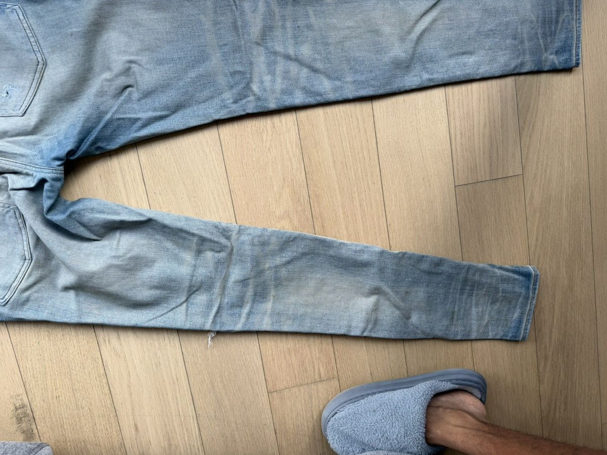 Amiri Amiri Jeans Blue straight distressed jeans size 31 Size US 31 - 10 Thumbnail