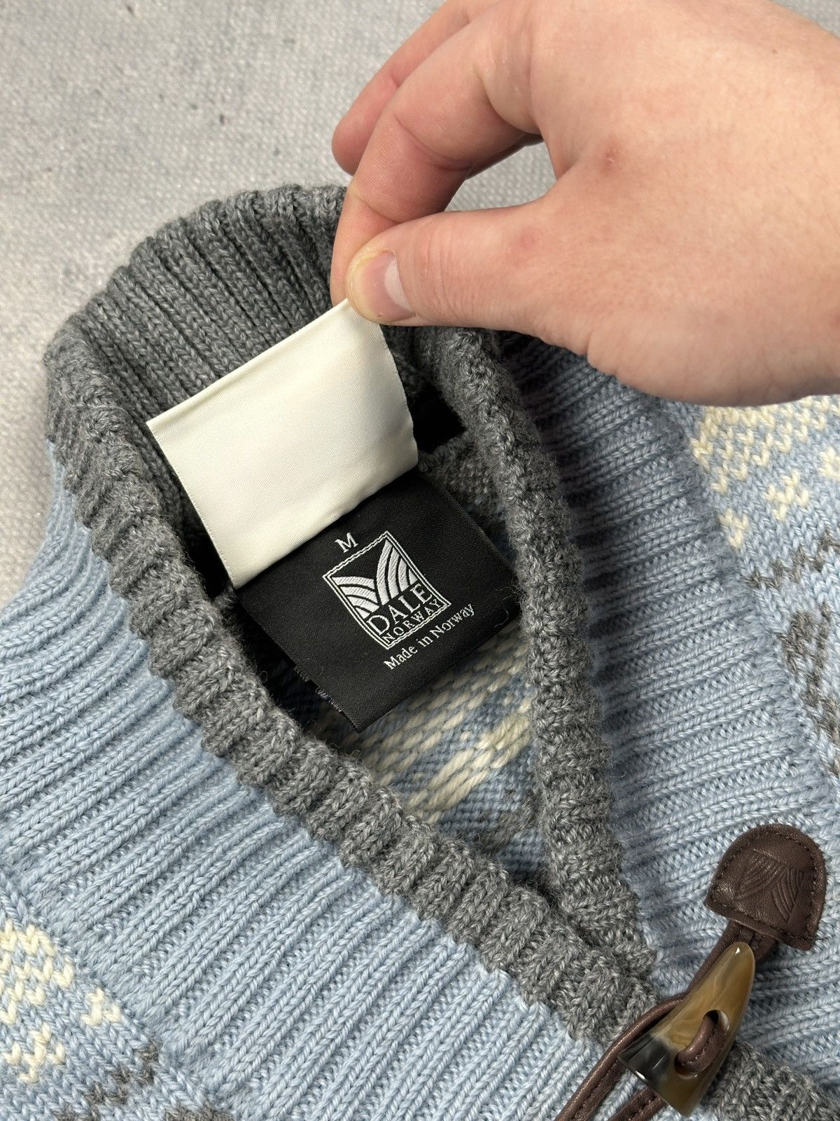 Dale Of Norway Dale Of Norway Olympic Nordic Knit Wool Sweater Blue Grey Size S / US 4 / IT 40 - 7 Thumbnail