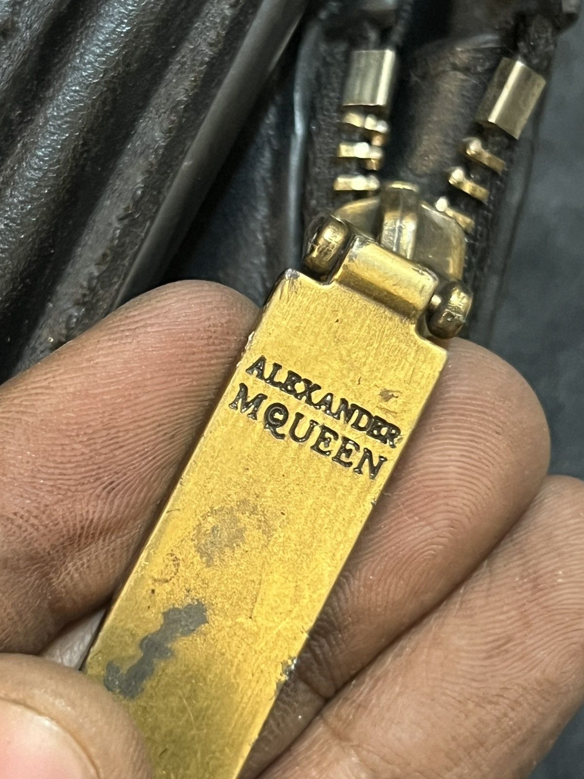 Alexander McQueen Alexander McQueen Heroine Leather Handbang Size ONE SIZE - 3 Thumbnail