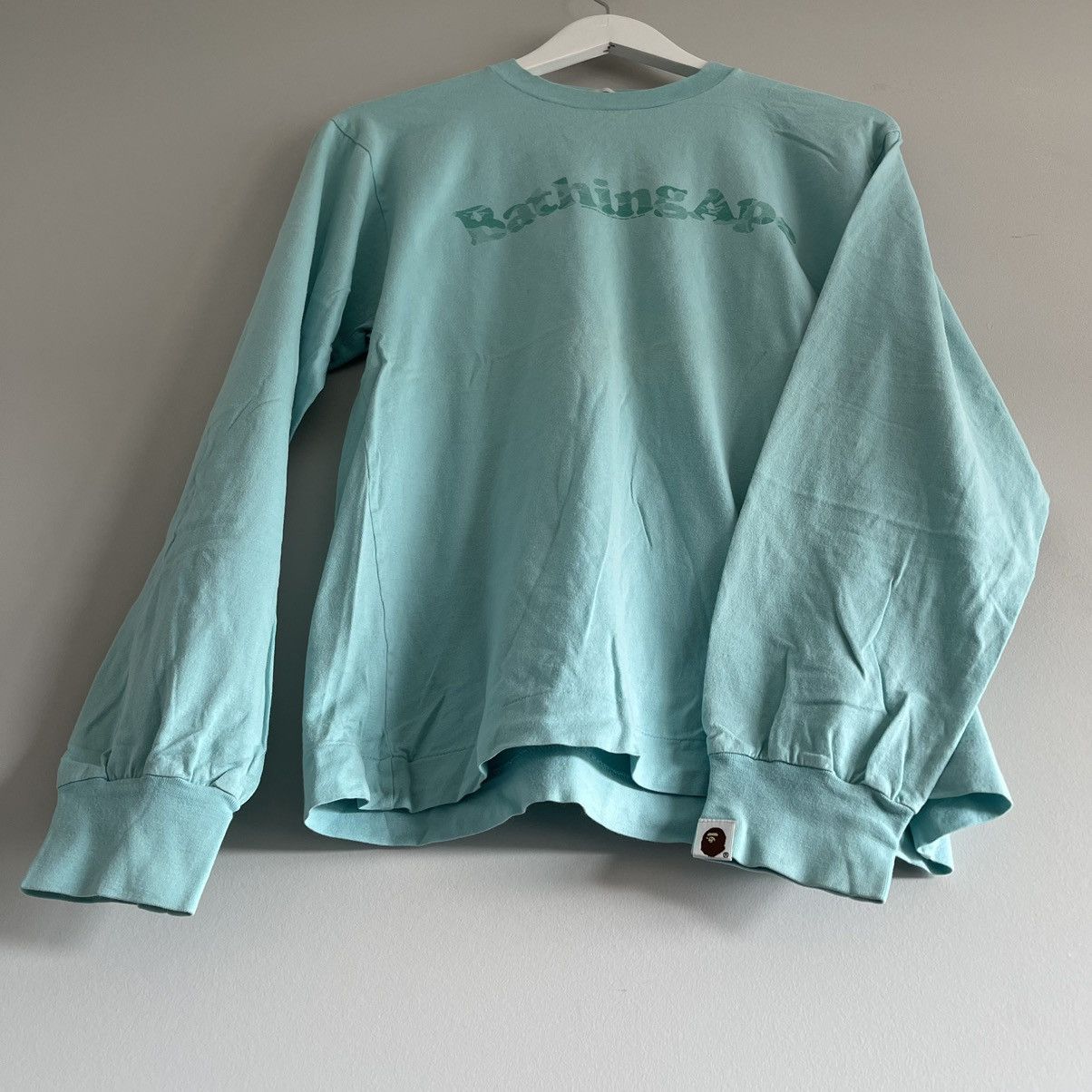 Bape OG Bape Bathing Ape Mirror Camo Logo Long Sleeve Size US M / EU 48-50 / 2 - 10 Thumbnail