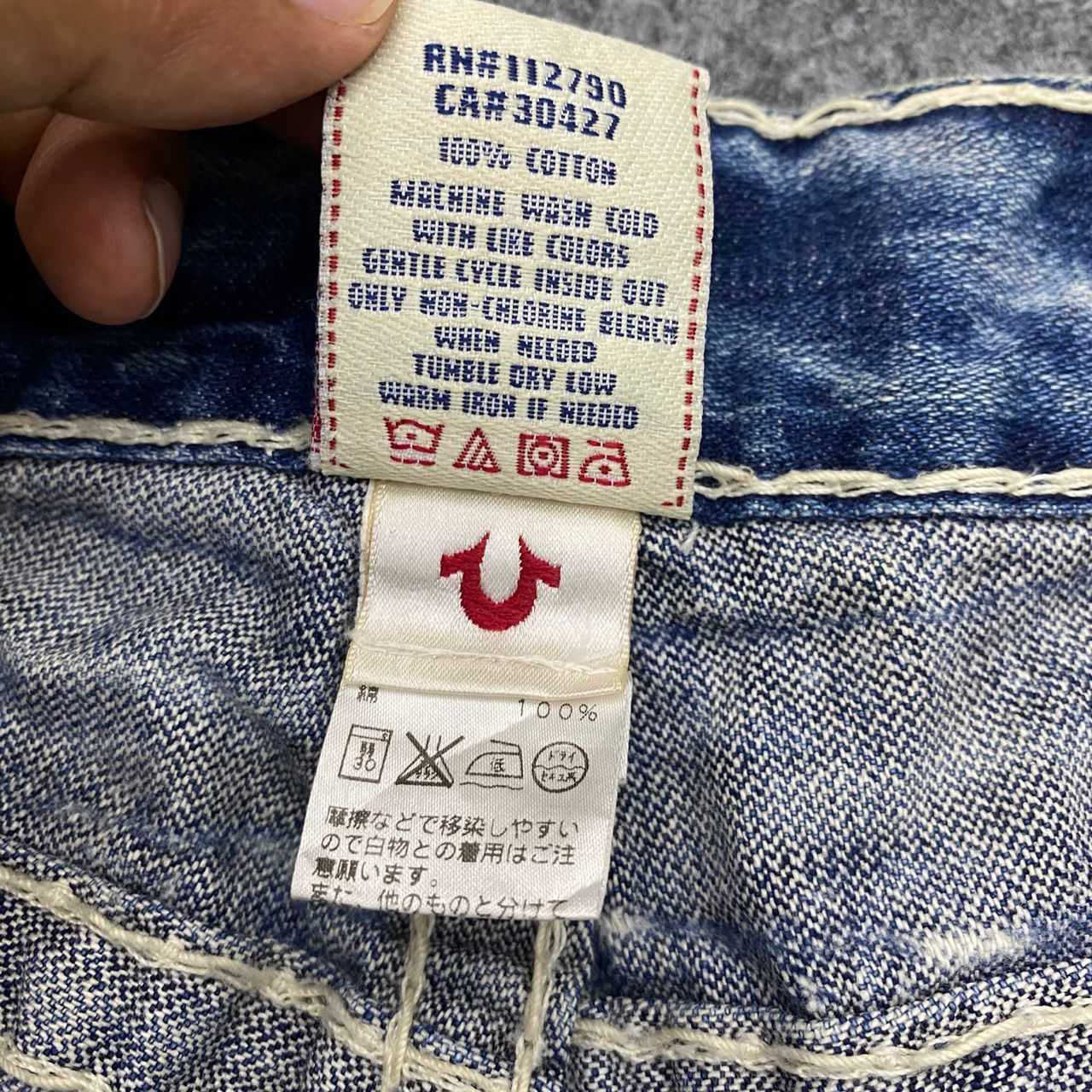 If Six Was Nine 💥Best Offer💥Vintage True Religion Flare Denim Size US 34 / EU 50 - 15 Thumbnail