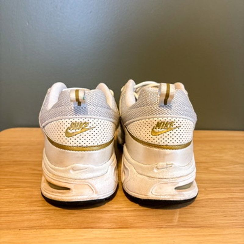 Nike Nike BRS 1000 Max Air White Gold 2007 Athletic Shoes 8.5 Size US 8.5 / IT 38.5 - 5 Thumbnail
