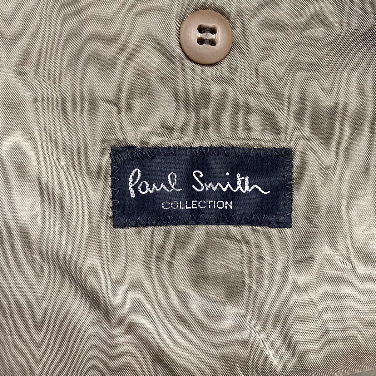 Paul Smith PAUL SMITH COLLECTION Check Tartan Grey Blazer Coat Size US M / EU 48-50 / 2 - 6 Thumbnail