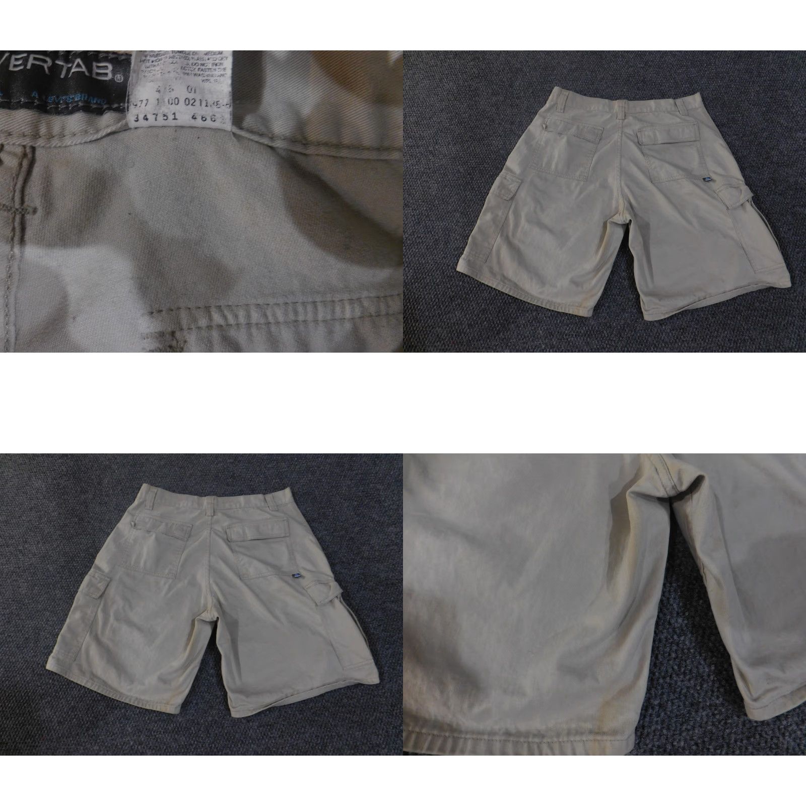 Levi's Levi's SilverTab Cargo Shorts Mens 34 Khaki Tan Utility Pockets Zip Fly Casual Size US 34 / EU 50 - 8 Thumbnail