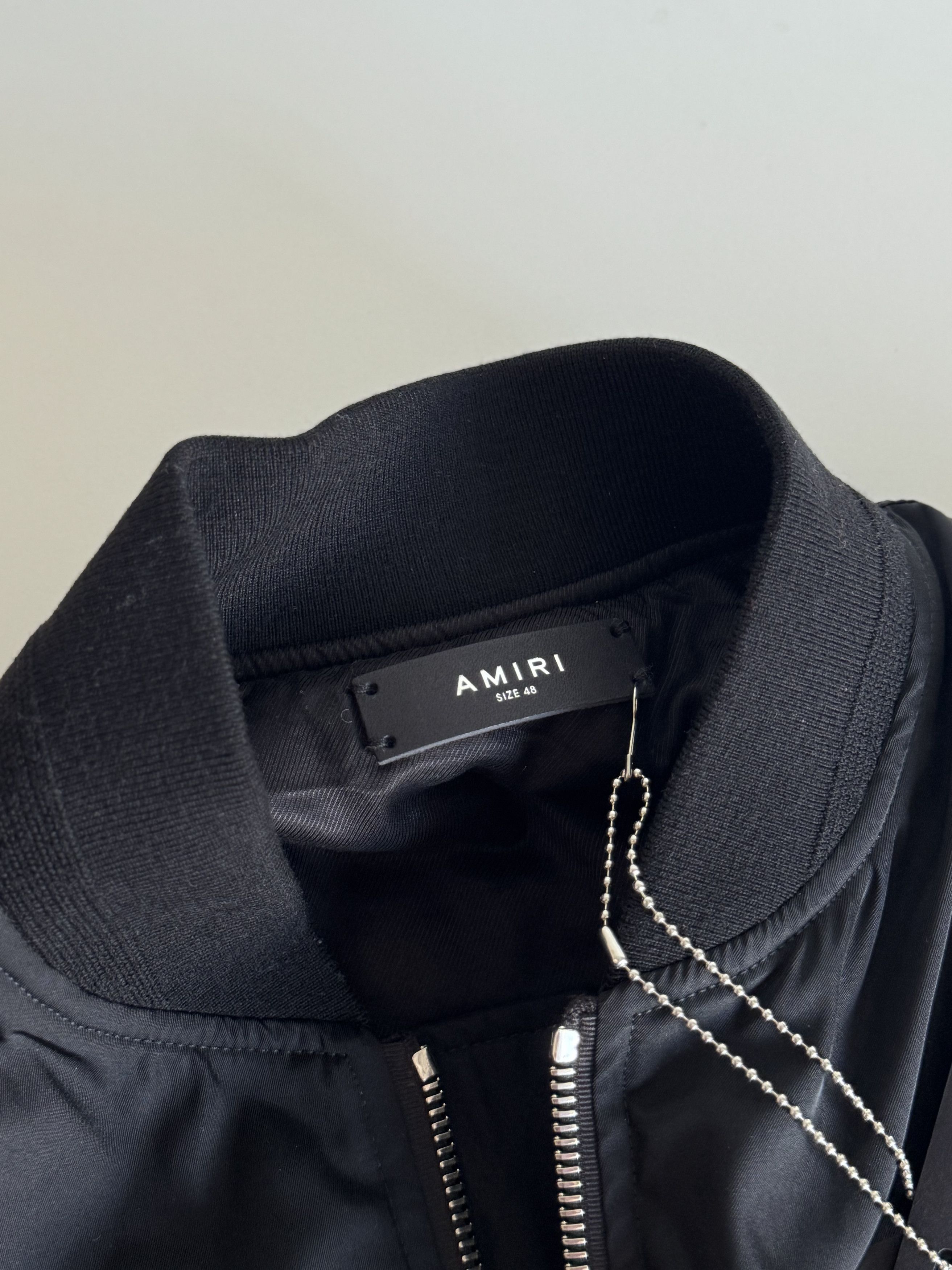 Amiri Amiri Cherub/Angel Silk Bomber Jacket | Size 48 | New Size US M / EU 48-50 / 2 - 11 Thumbnail