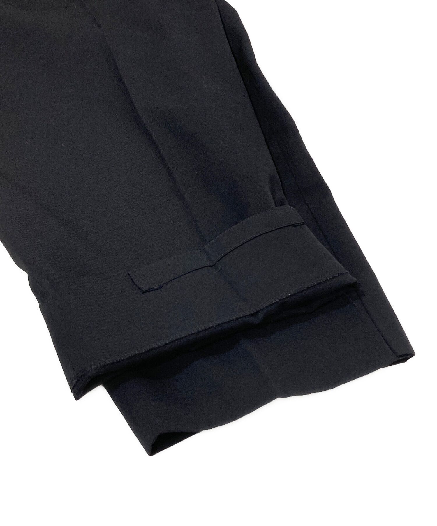Yohji Yamamoto Yohji Yamamoto pour homme HT-P23-100 Wool Slacks Size US 26 / EU 42 - 3 Thumbnail