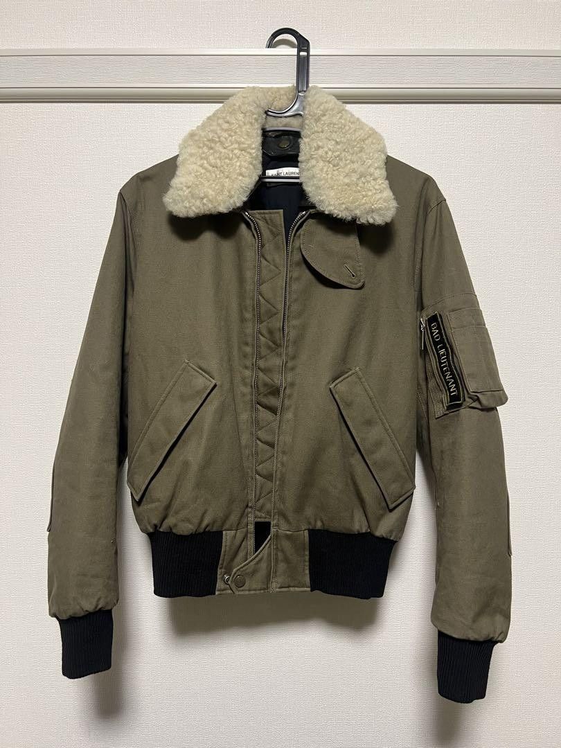 Navy Saint Laurent Paris Bomber Jacket Worn by Nissy