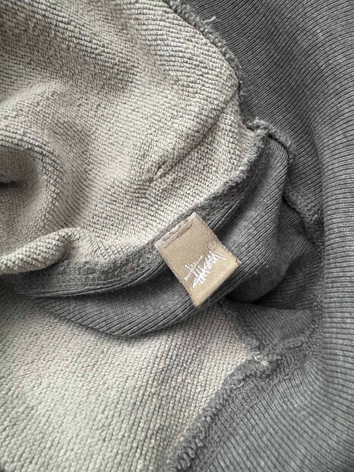 Stussy × Vintage Vintage Stussy Big Logo Zip-Up Hoodie Size US M / EU 48-50 / 2 - 5 Thumbnail