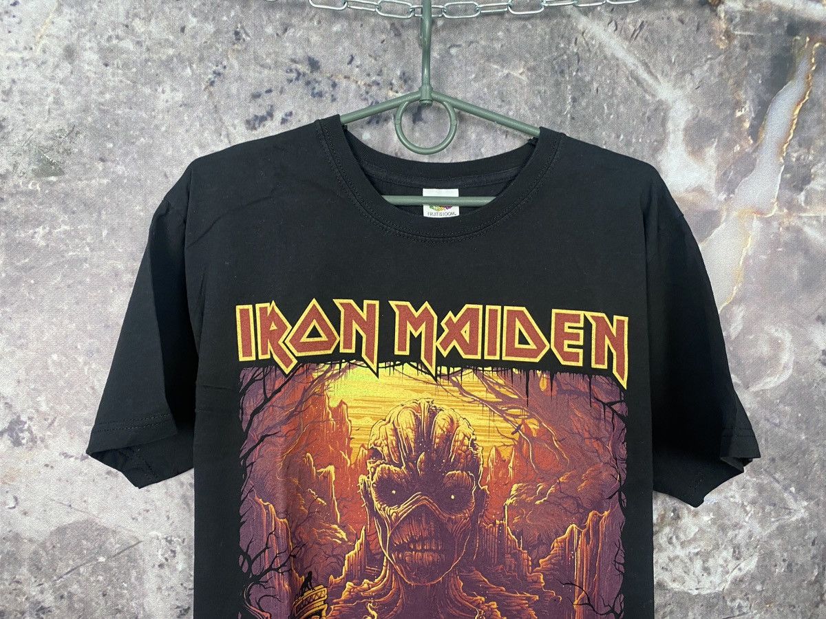 Iron Maiden × Vintage Men’s Iron Maiden World Tour T-Shirt Rock Band Size Medium Size US M / EU 48-50 / 2 - 3 Thumbnail