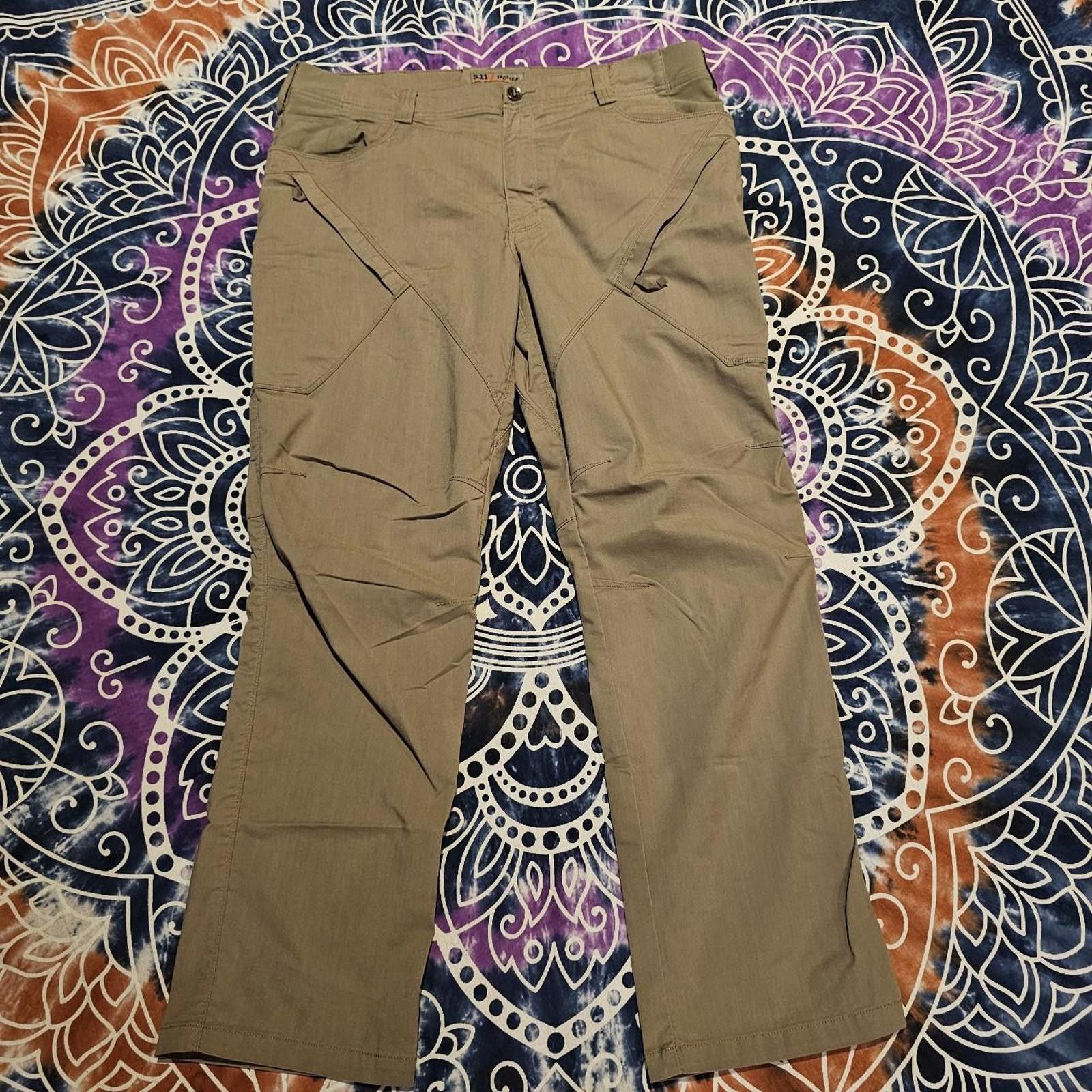 Designer 5.11 Tactical Men's Khaki Trousers Size US 38 / EU 54 - 1 Thumbnail