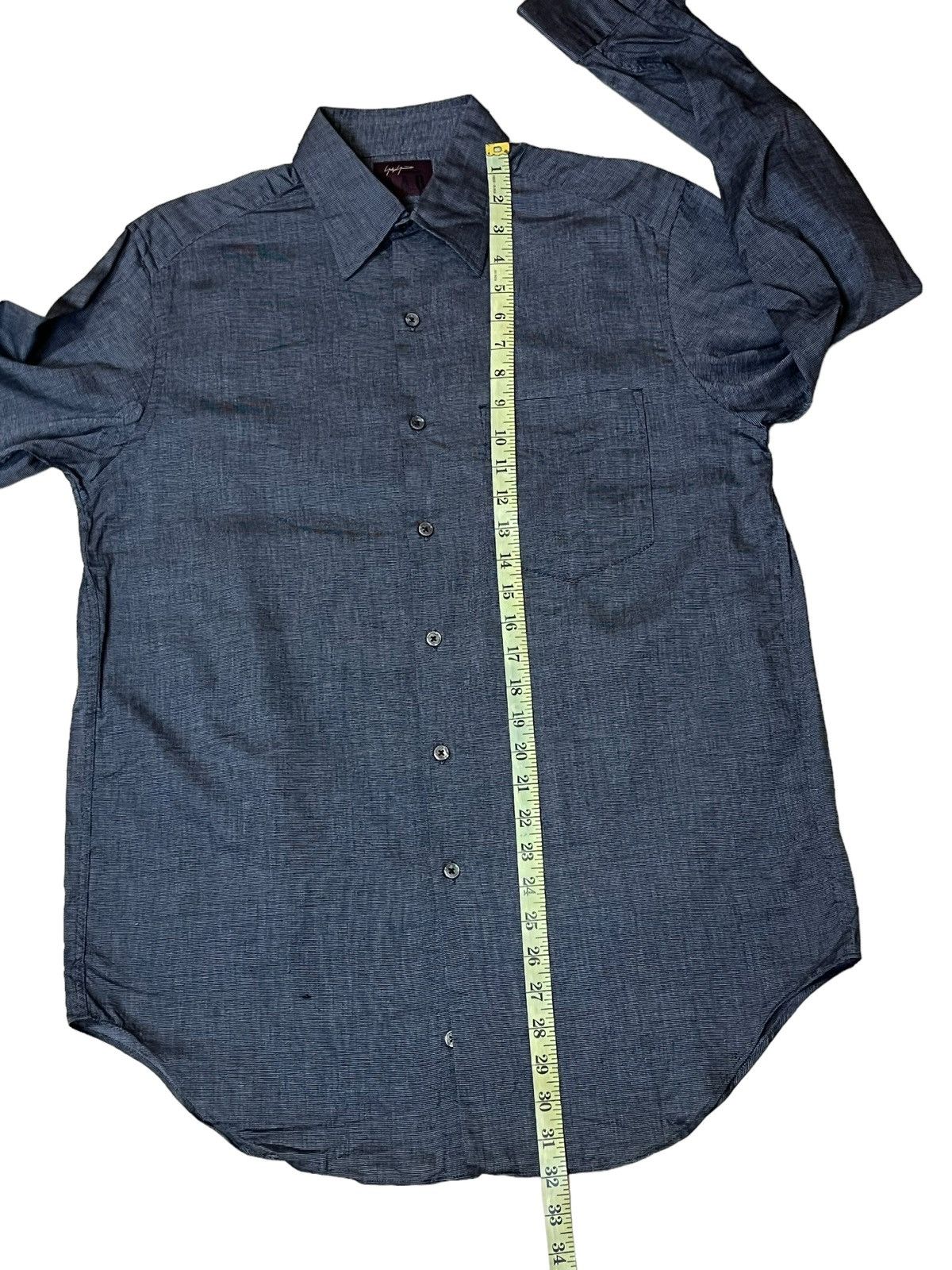 Yohji Yamamoto VINTAGE YOHJI YAMAMOTO AAR DURBAN L/SLEEVE BUTTON UPS SHIRT Size US M / EU 48-50 / 2 - 7 Thumbnail