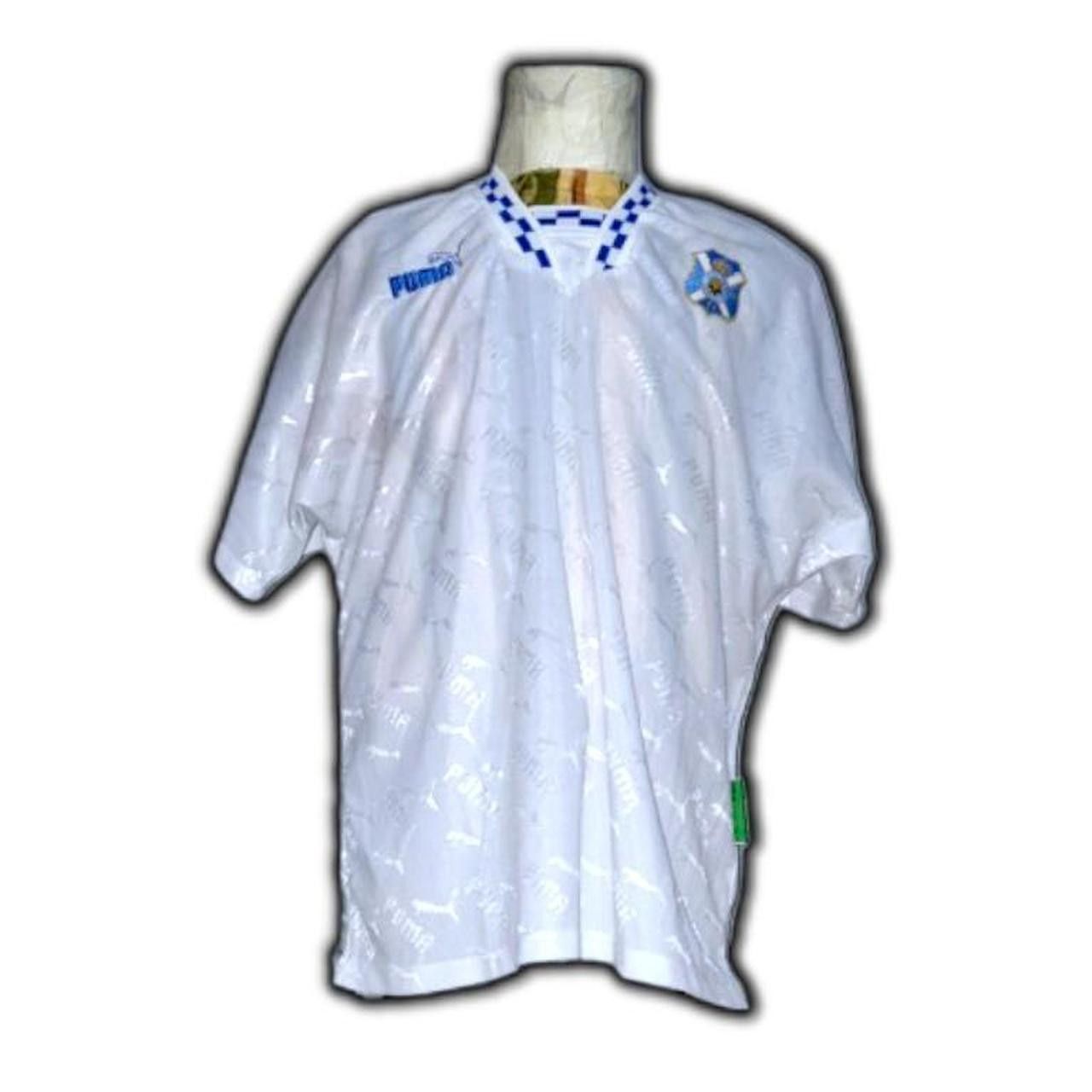 Puma Fc Tenerife Spain 1995 1996 Home Shirt Jersey Size US L / EU 52-54 / 3 - 3 Thumbnail