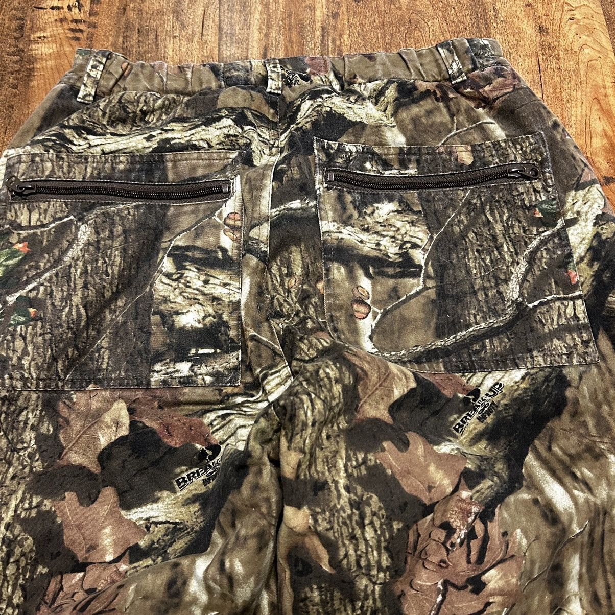 Cabelas × Realtree × Vintage Cabelas Realtree Camo Baggy Essentials Zipper Pants Outdoors Size US 30 / EU 46 - 3 Thumbnail