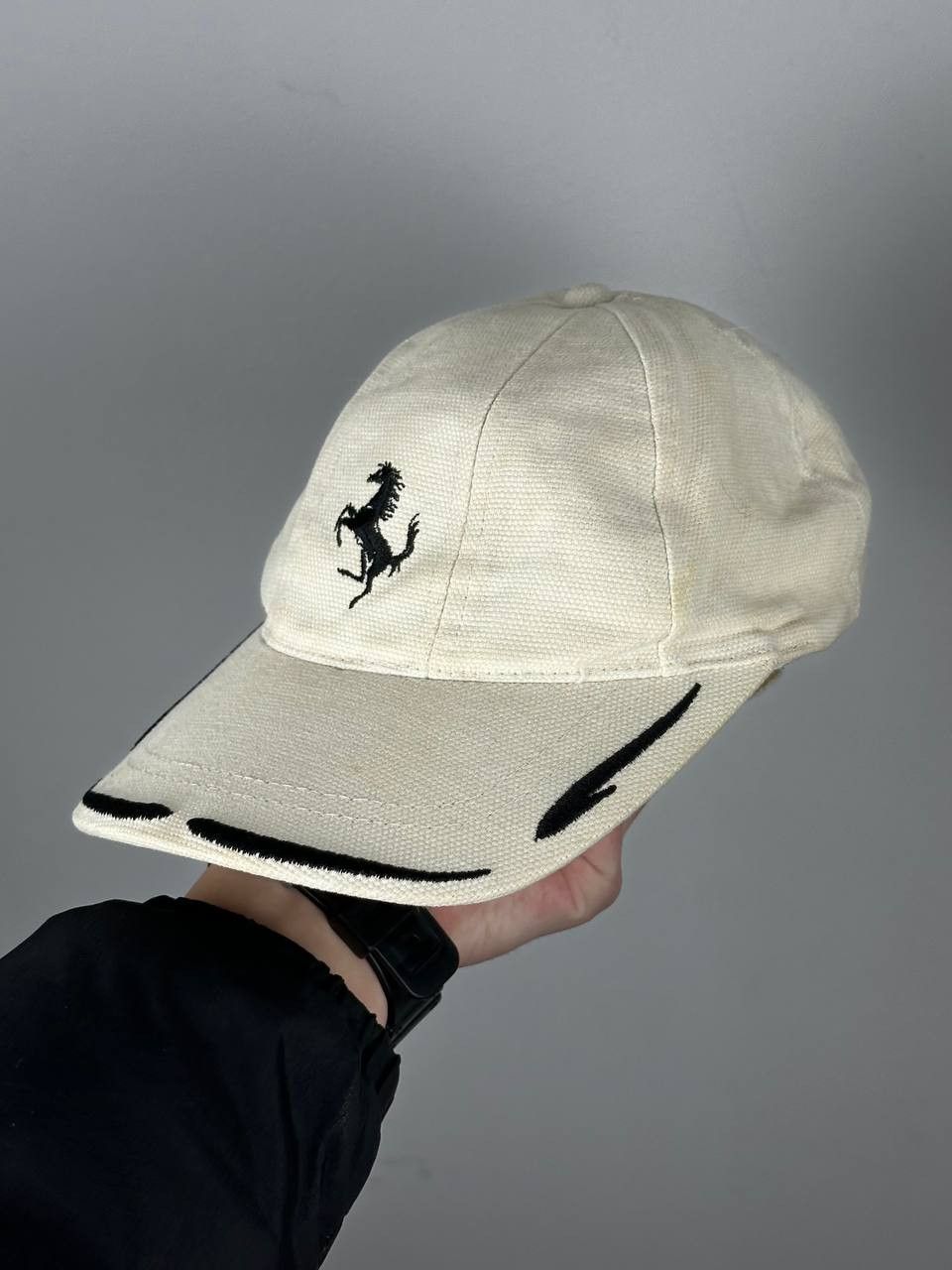 Ferrari Vintage Ferarri Embroidery F-1 Racing Cap Os Size ONE SIZE - 3 Thumbnail