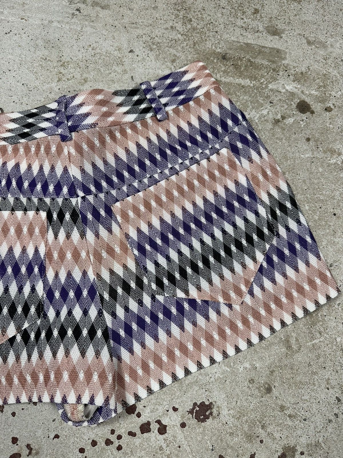 Missoni Missoni Geometric Viscose Shorts Size 27" / US 4 / IT 40 - 11 Thumbnail