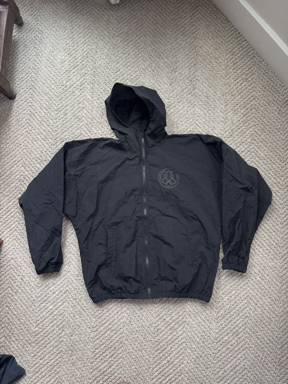 Kanye West Yeezy Black Light Jacket Windbreaker Size US L / EU 52-54 / 3 - 1 Thumbnail
