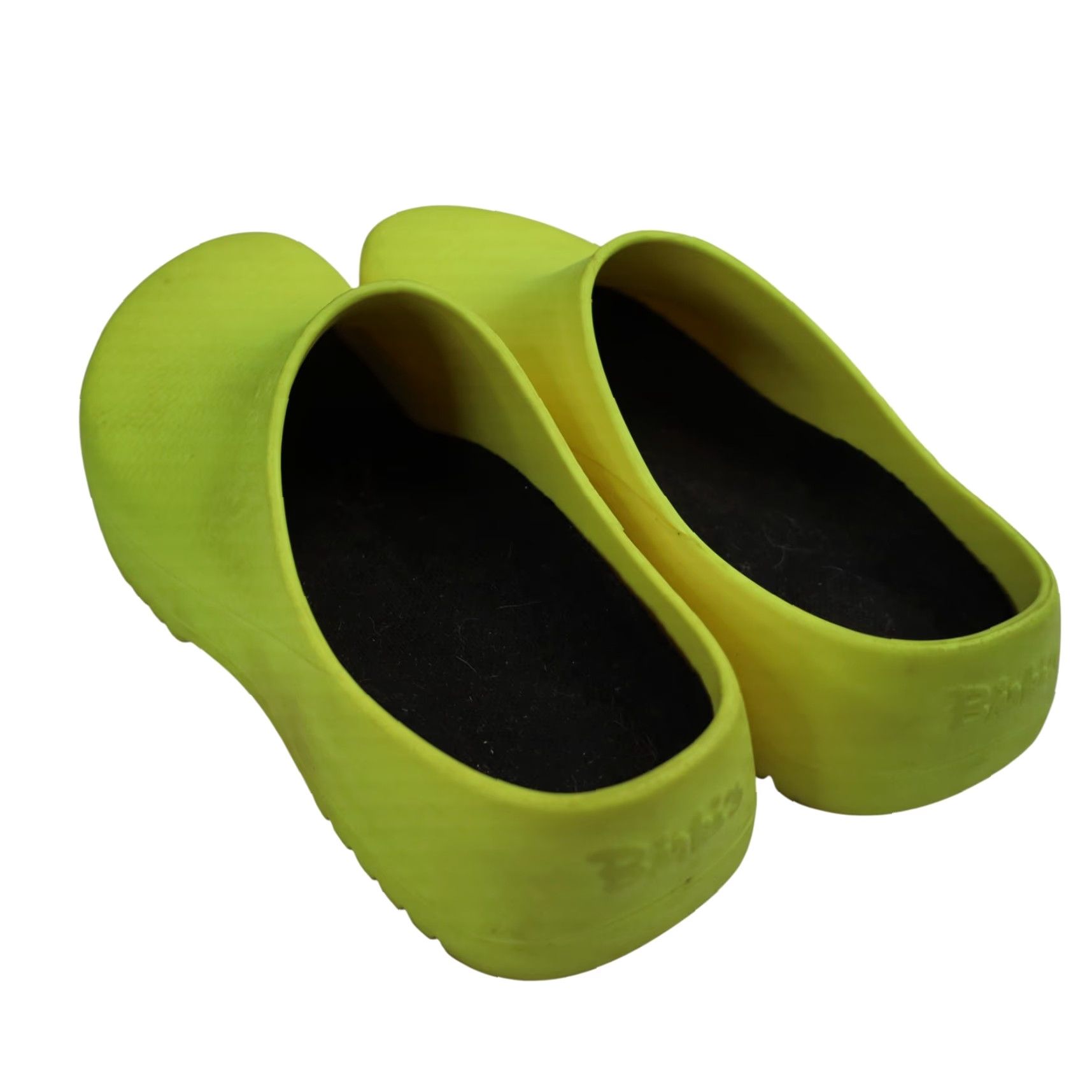 Birkenstock Birkenstock Super-Birki Womens 10 / Mens 8 Rubber Clogs Yellow VINTAGE? Size US 10 / IT 40 - 3 Thumbnail