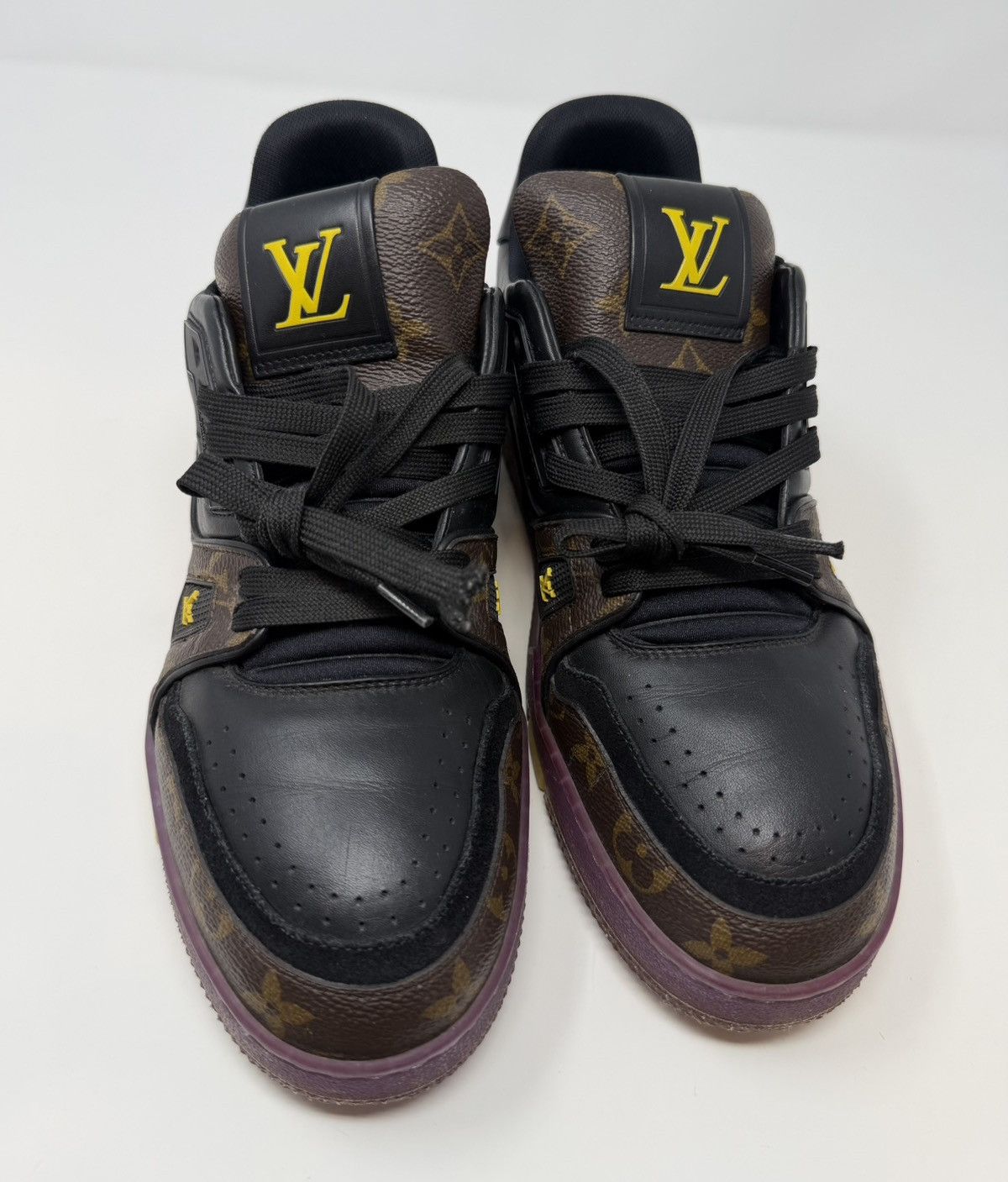 Louis Vuitton Louis Vuitton Trainer Sneaker Monogram Purple Size US 9 / EU 42 - 9 Thumbnail