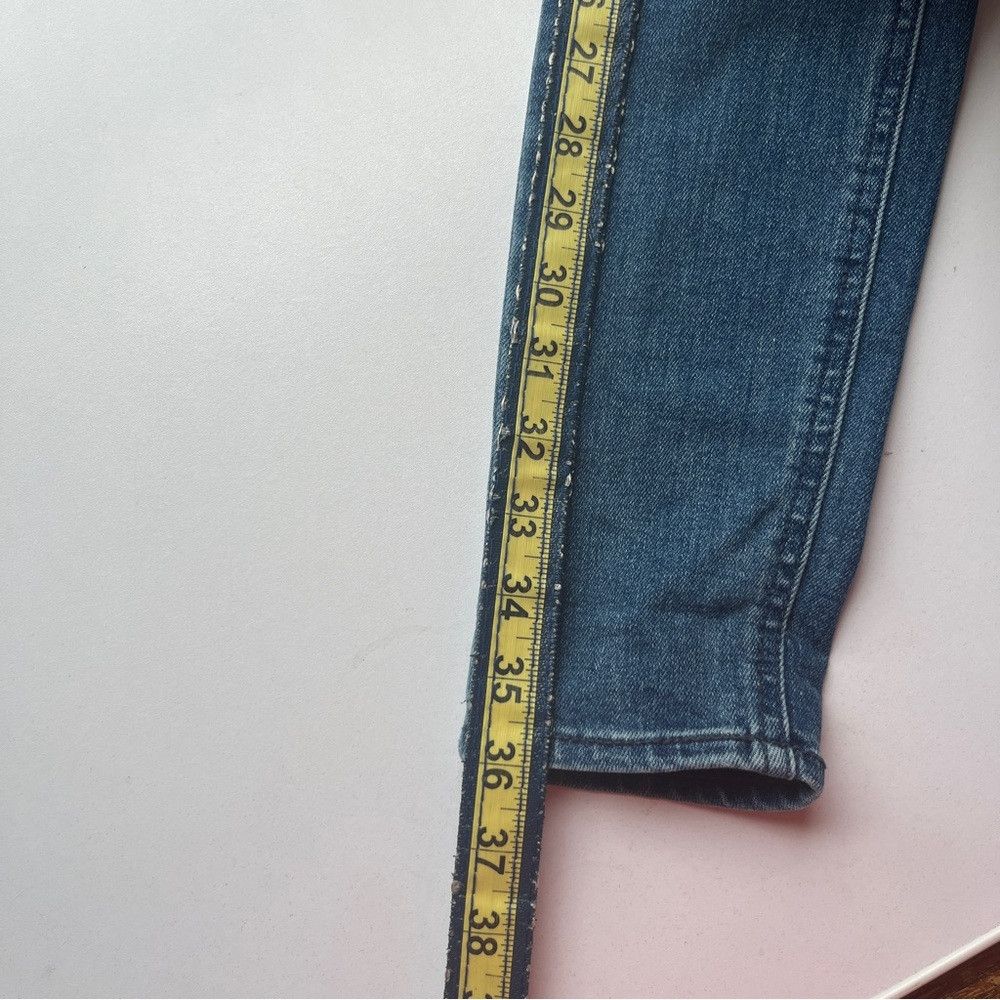 Old Navy Old Navy High Rise Super Skinny Jeans Blue Small 2 Petite Size 24" / US 00 / IT 34 - 7 Thumbnail